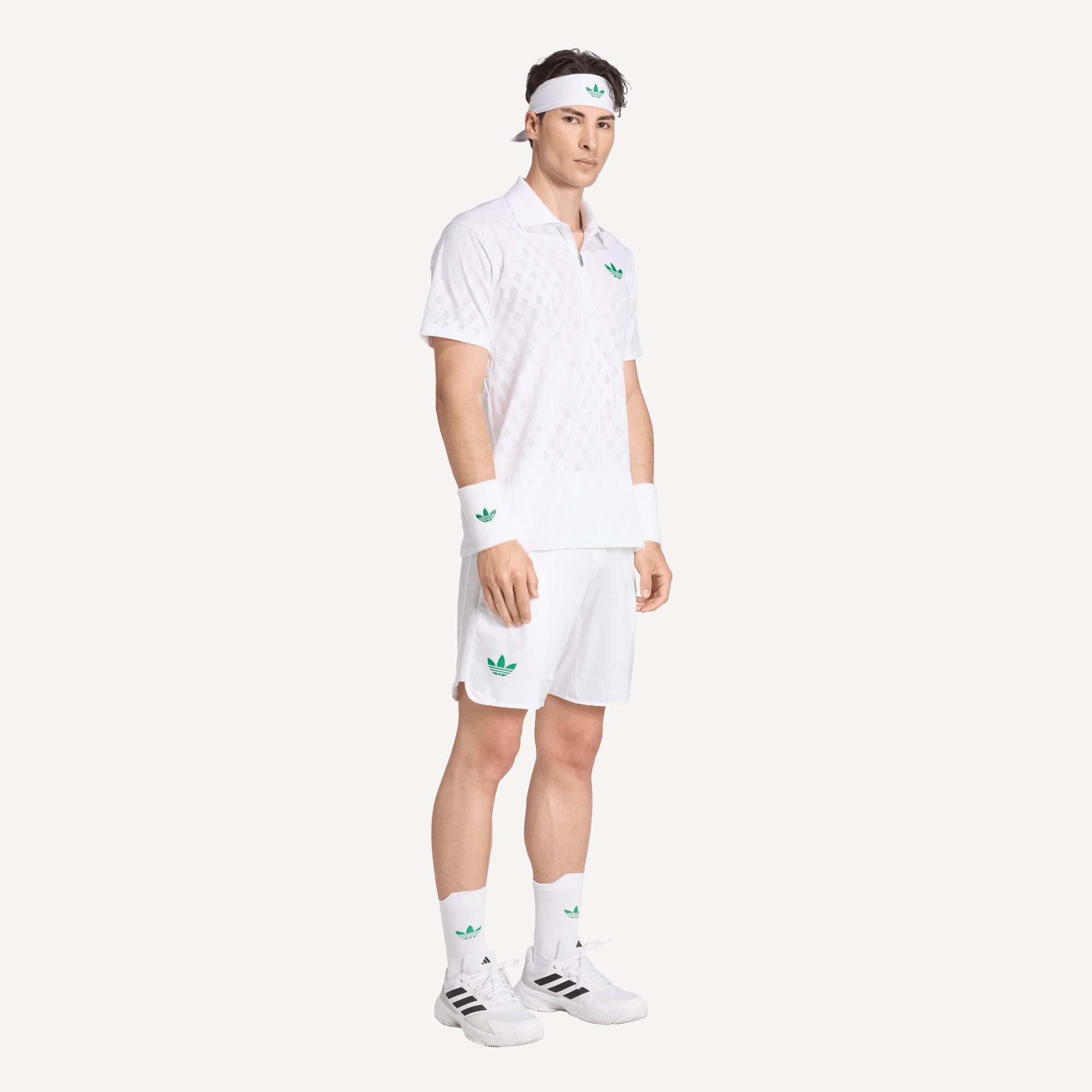adidas Originals Pro London Men's Freelift Tennis Polo - White (4)