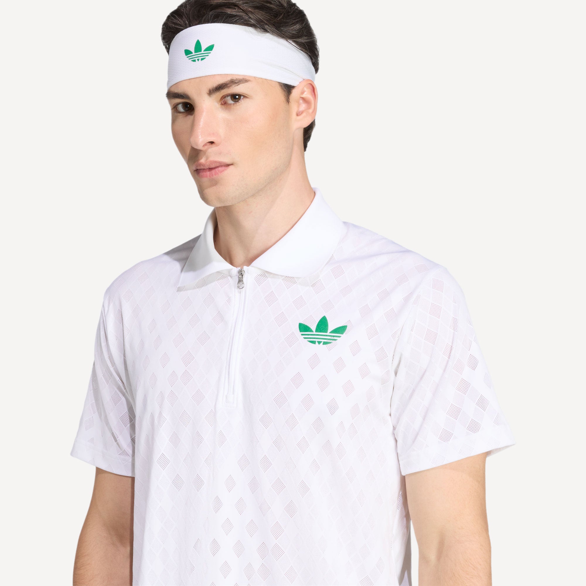 adidas Originals Pro London Men's Freelift Tennis Polo - White (6)