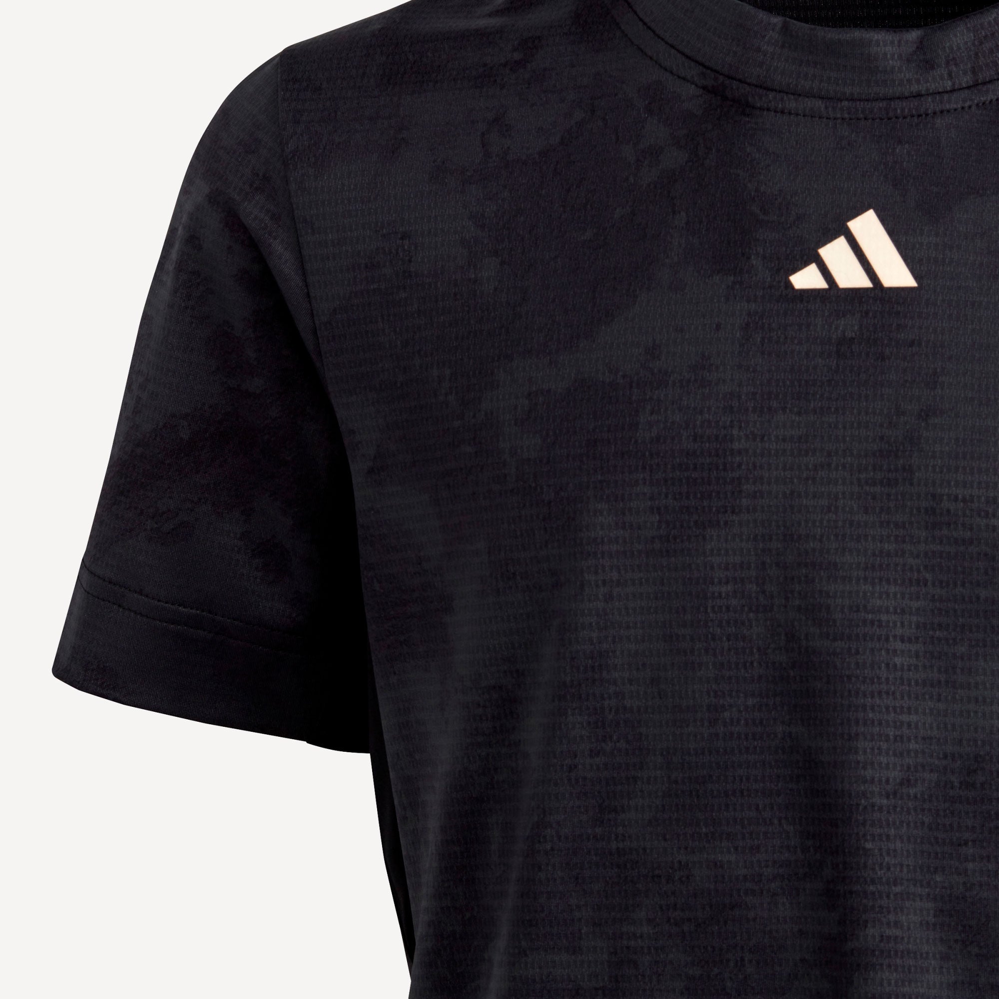 adidas Paris Boys' Tennis Shirt Grey (3)