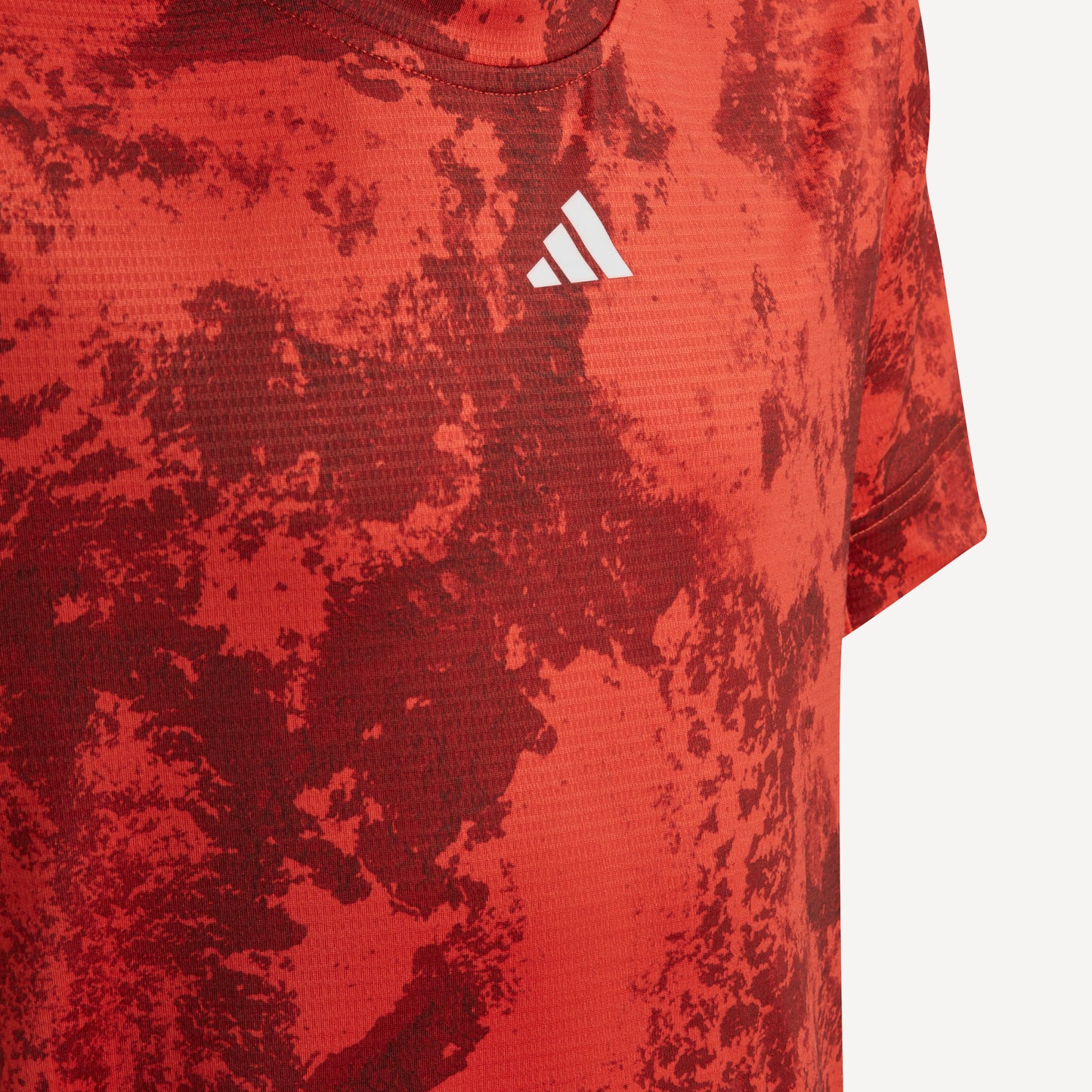 adidas Paris Boys' Tennis Shirt Red (3)