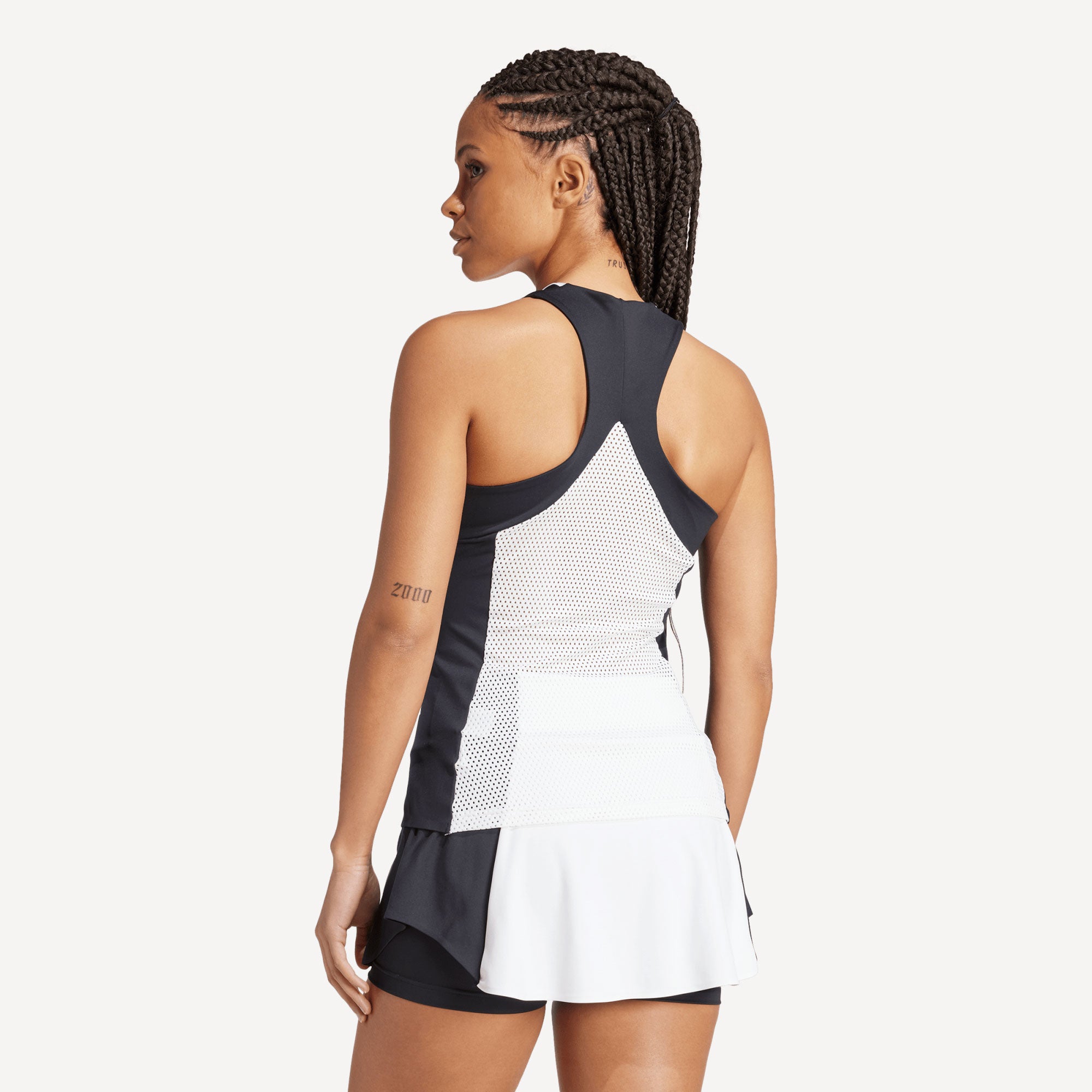 adidas Premium Women's Tennis Tank - White (2)