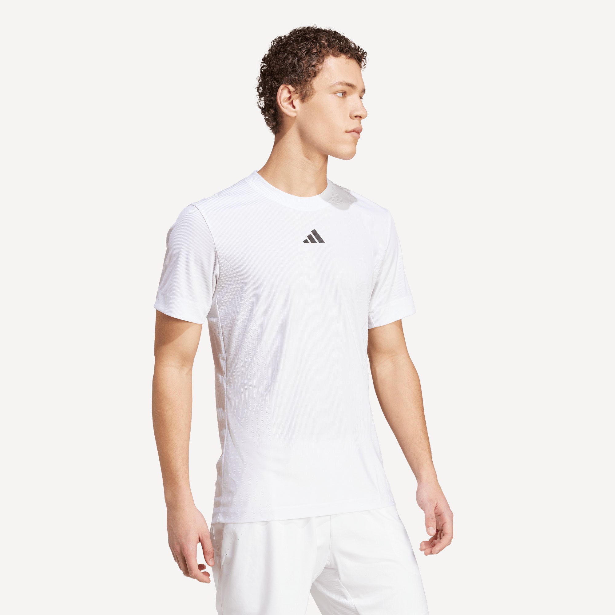 adidas Pro London Men's Airchill Tennis Shirt - White (3)
