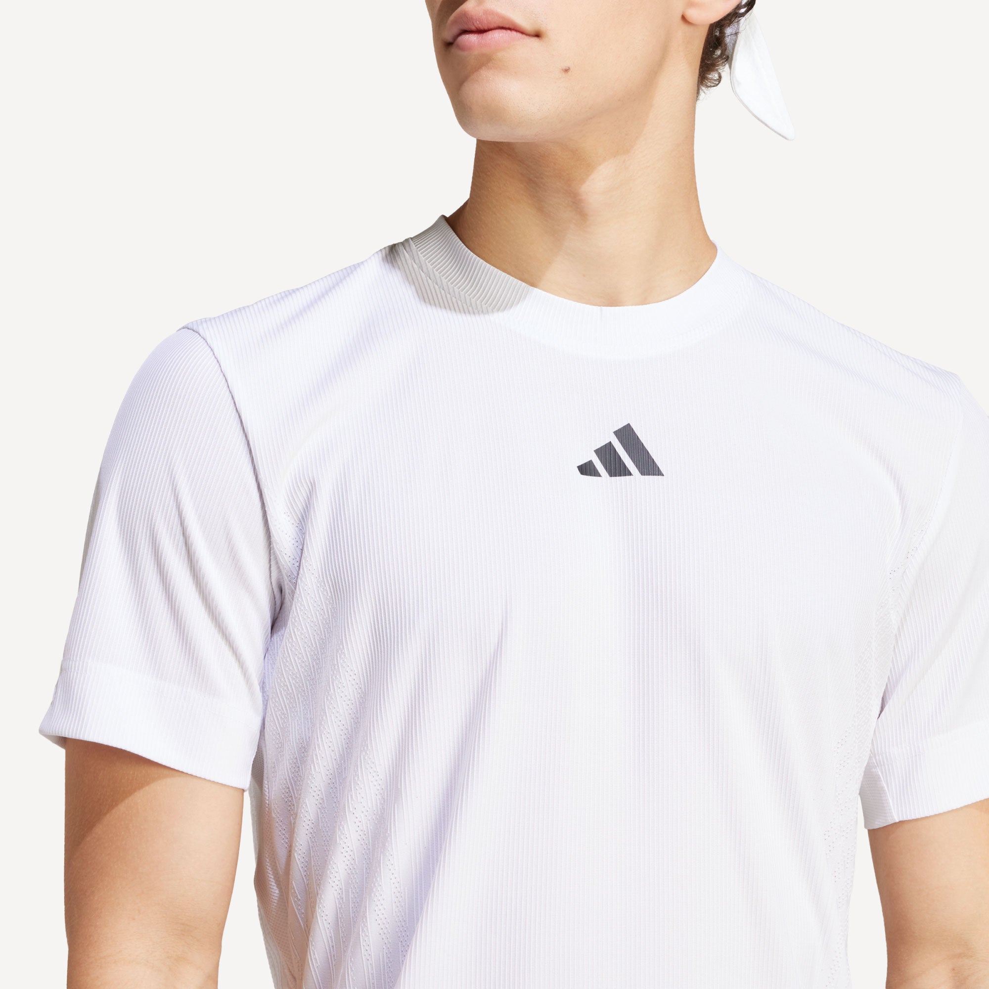 adidas Pro London Men's Airchill Tennis Shirt - White (6)
