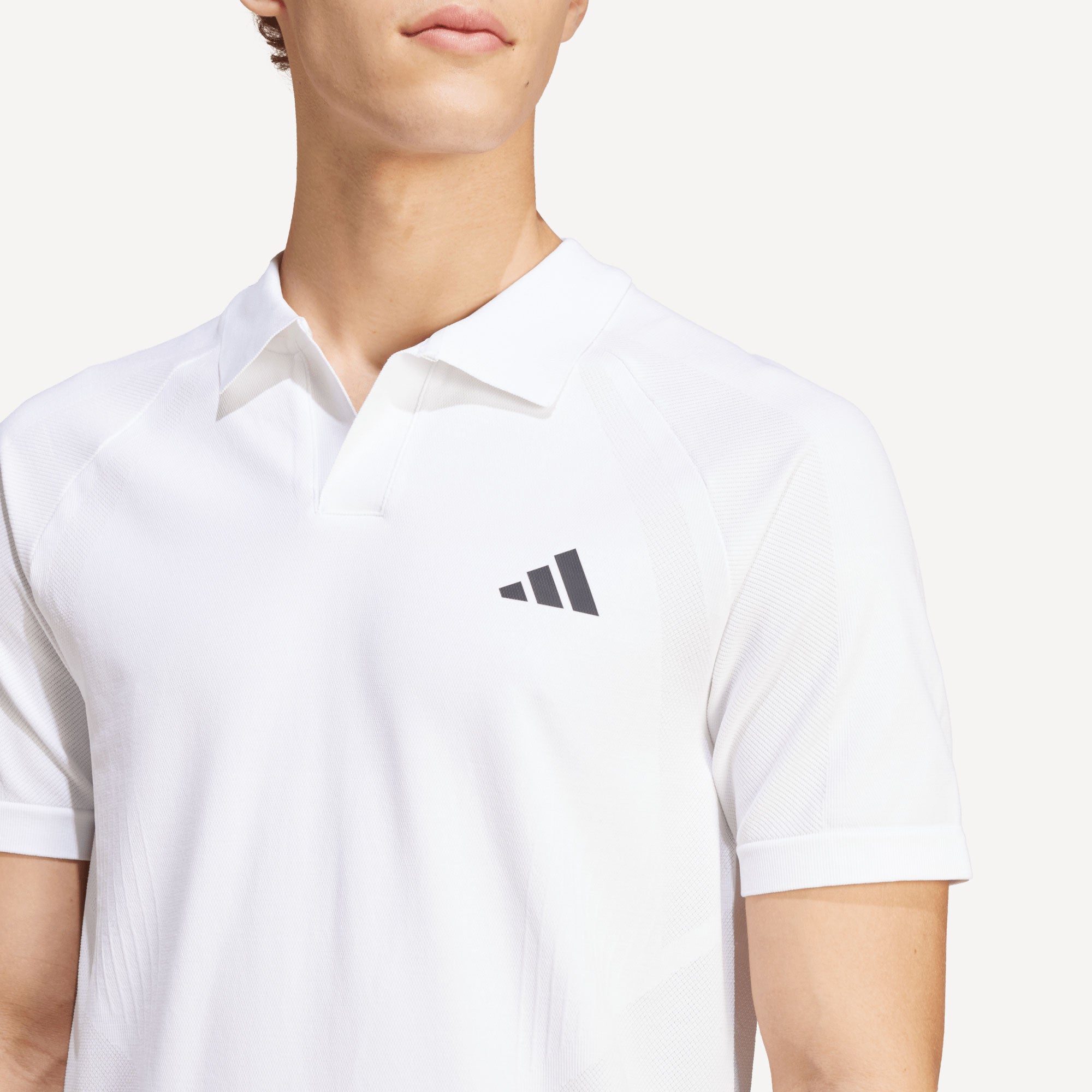 adidas Pro London Men's Seamless Tennis Polo - White (5)