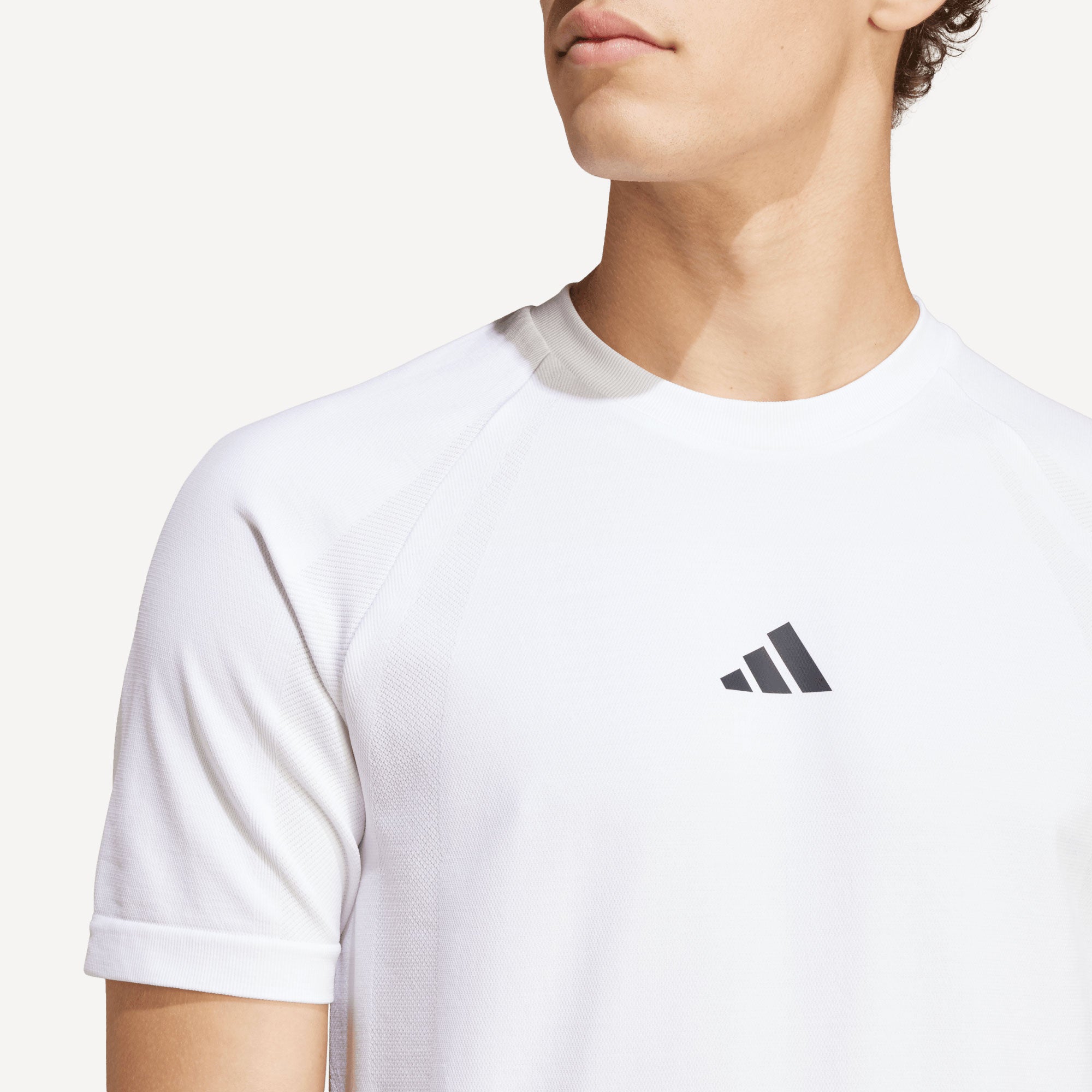 adidas Pro London Men's Seamless Tennis Shirt - White (5)