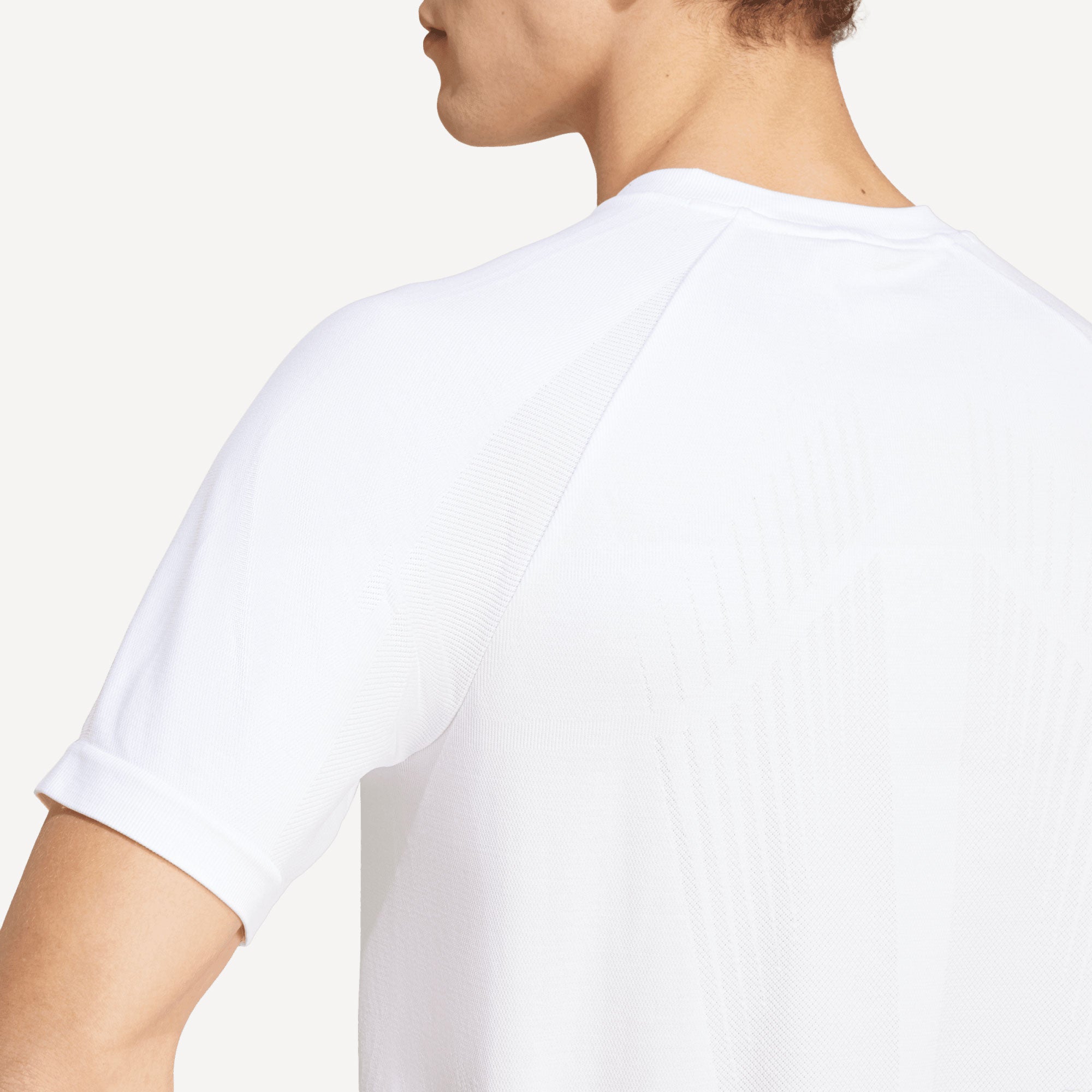 adidas Pro London Men's Seamless Tennis Shirt - White (6)