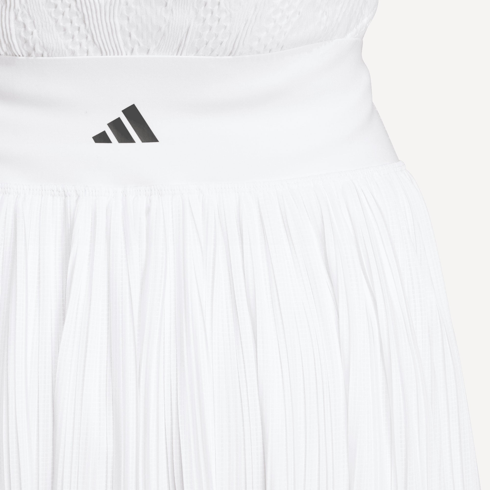 adidas Pro London Women's Pleat Tennis Skirt - White (5)
