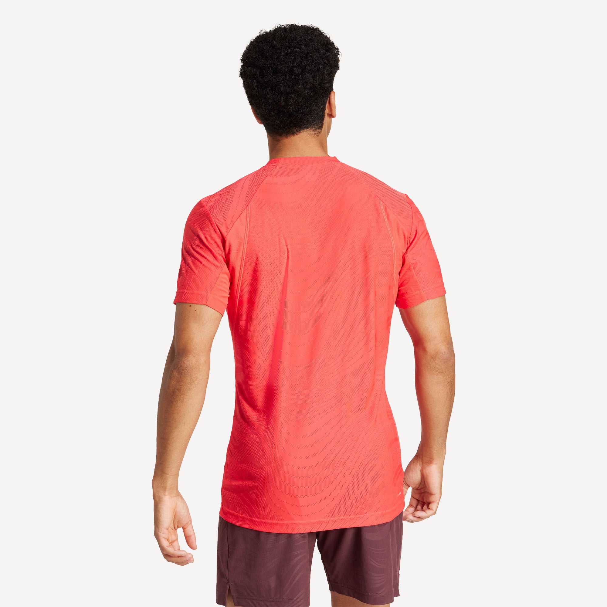 adidas Pro Melbourne Men's Freelift Tennis Shirt - Red (2)