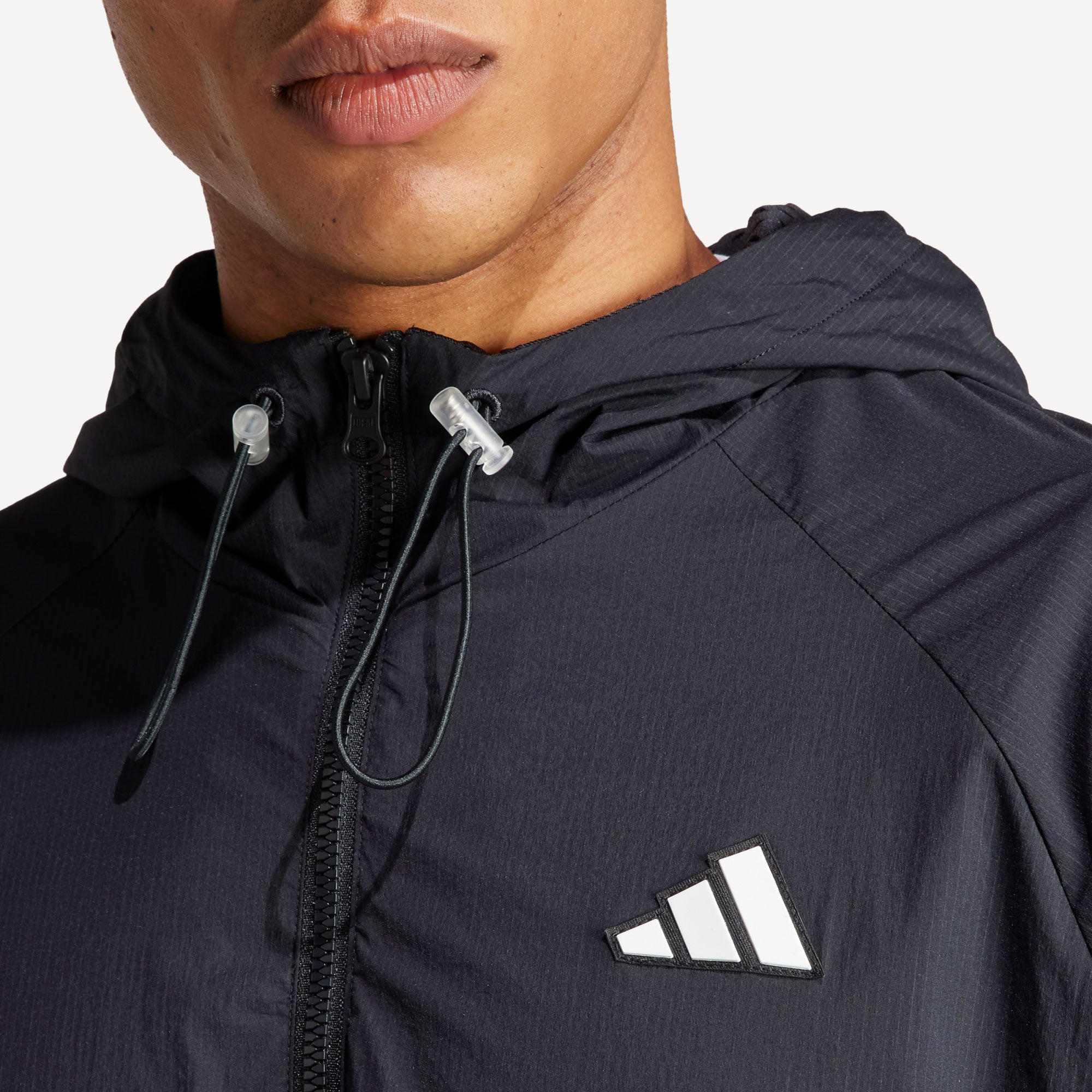 adidas Pro Melbourne Men's Tennis Jacket - Black (4)
