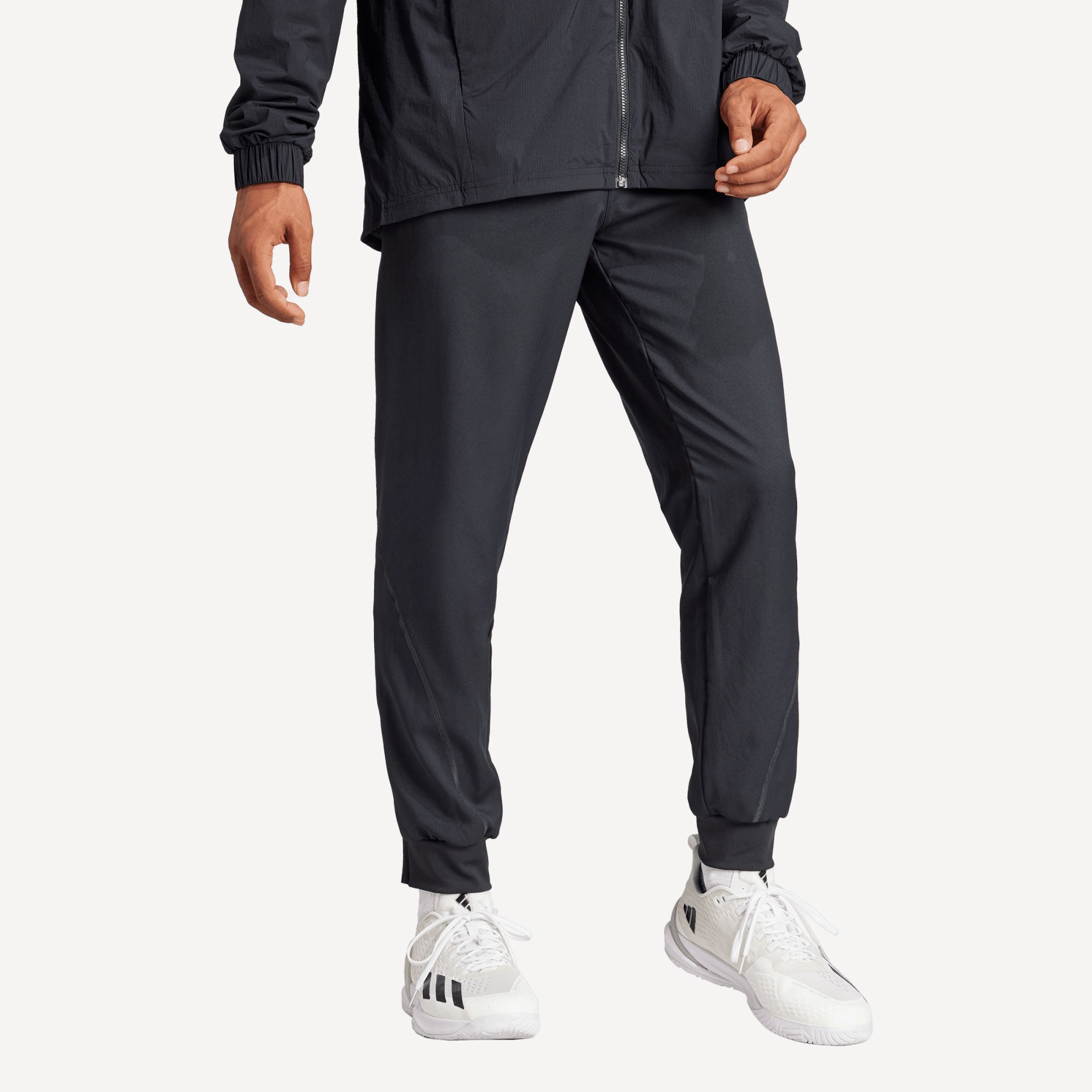 adidas Pro Melbourne Men's Tennis Pants - Black (3)