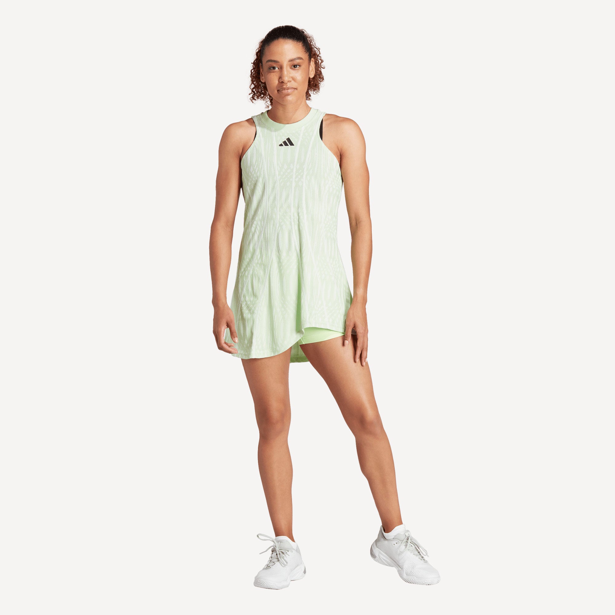 adidas Pro Melbourne Women's Tennis Dress - Green (1)