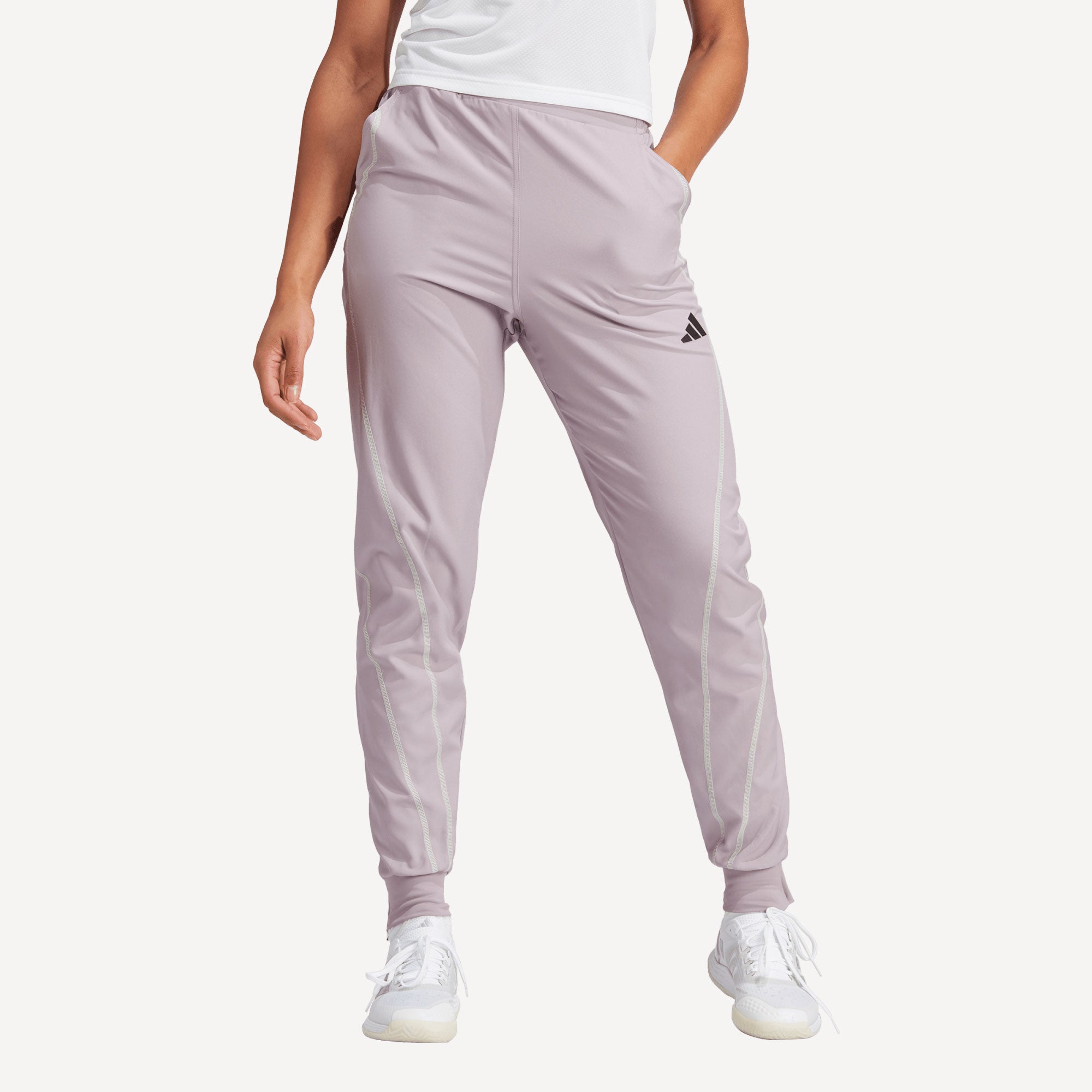adidas Pro Melbourne Women's Tennis Pants - Purple (1)