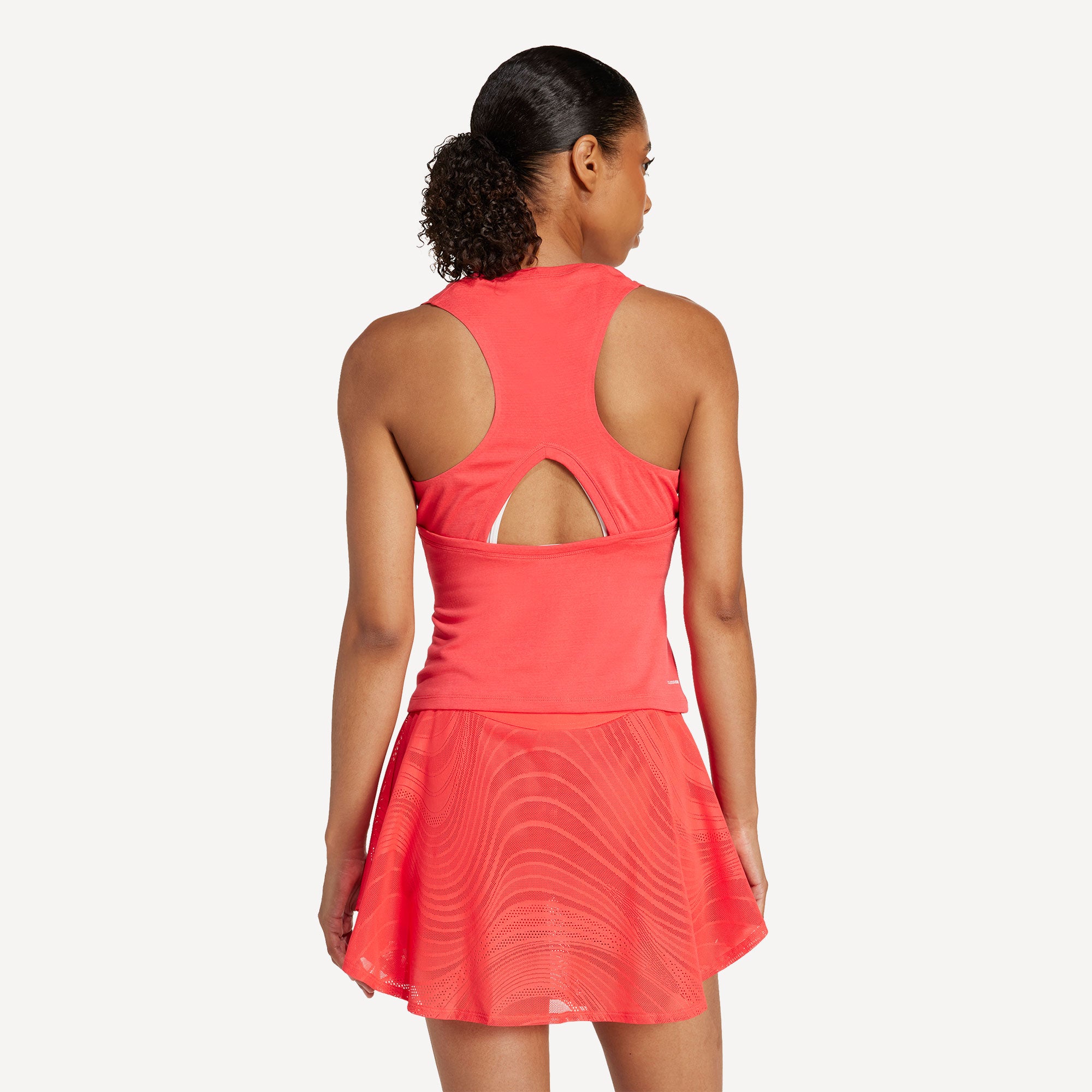 adidas Pro Melbourne Women's Y Tennis Tank - Red (2)