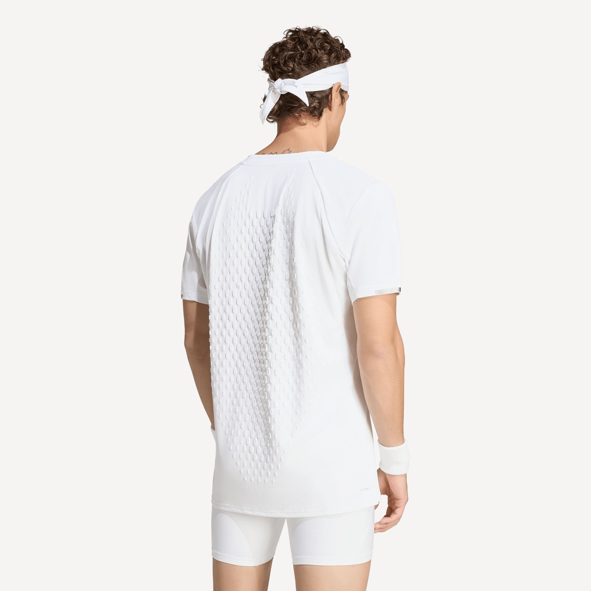 adidas Pro Men's 3D Freelift Tennis Shirt - White (2)