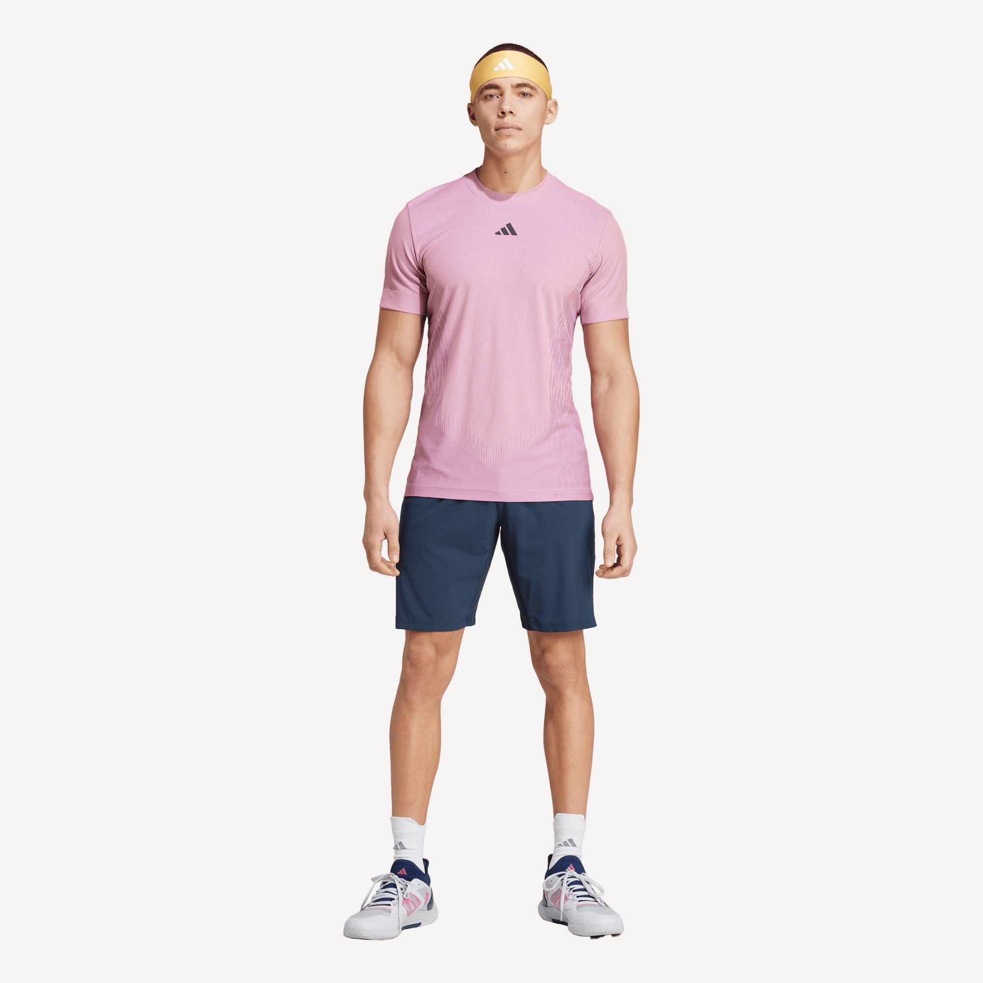 adidas Pro Men's Airchill Tennis Shirt - Pink (4)