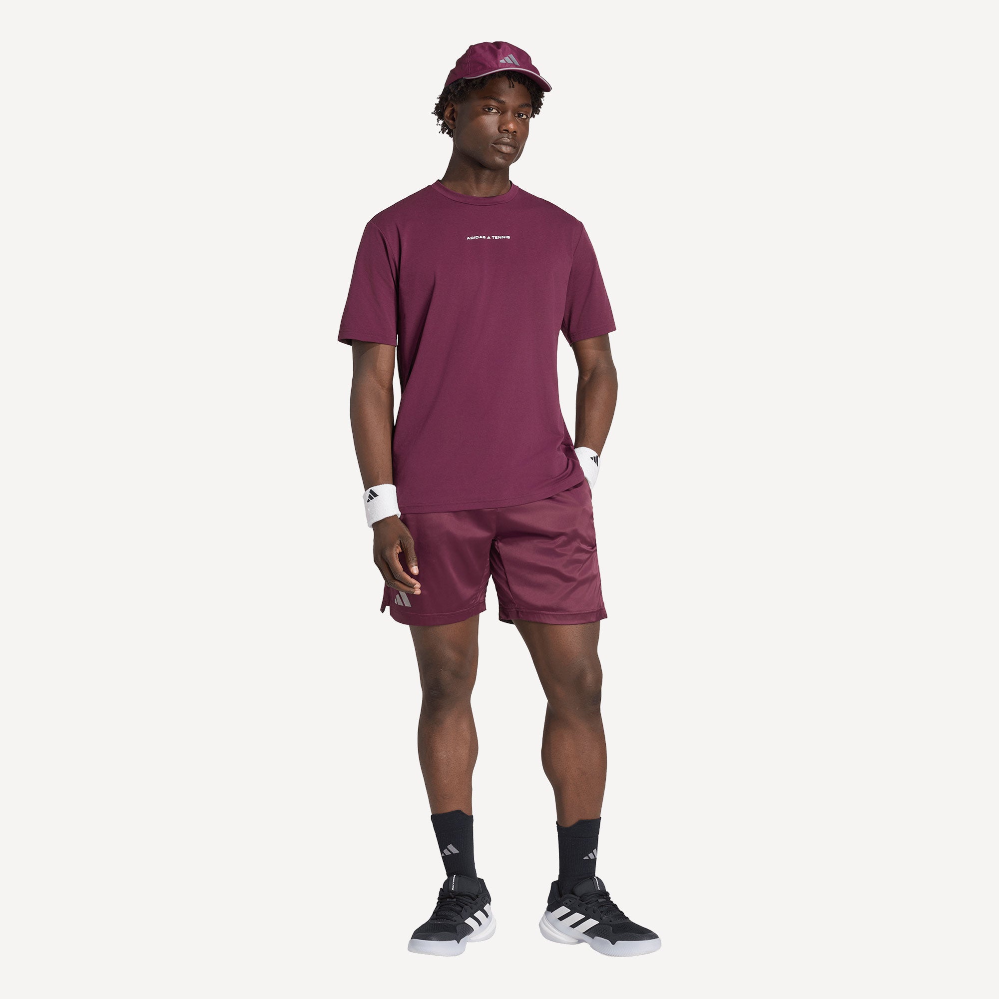 adidas Pro Men's Climacool Ergo Tennis Shorts - Red (4)