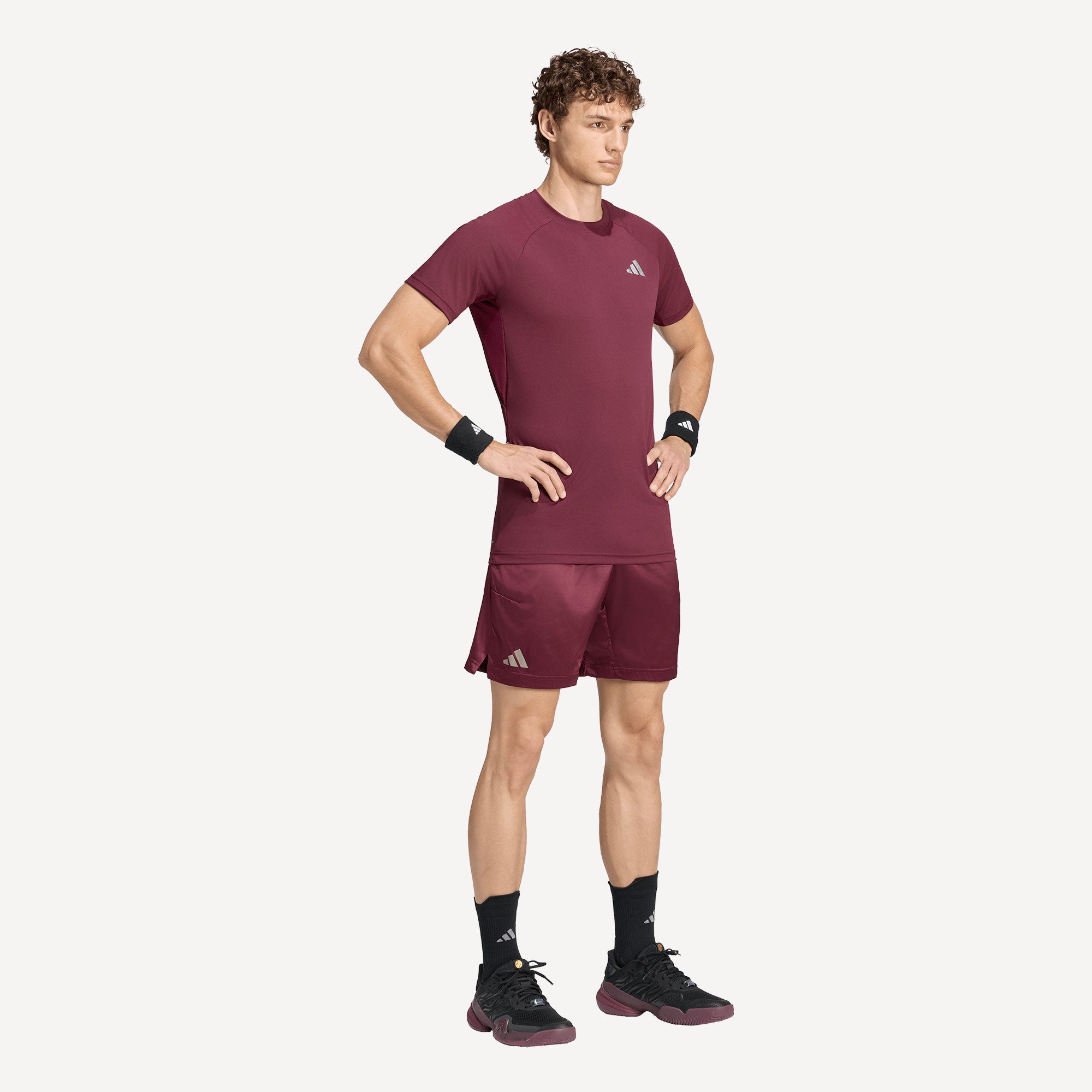 adidas Pro Men's Climacool Freelift Tennis Shirt - Red (3)