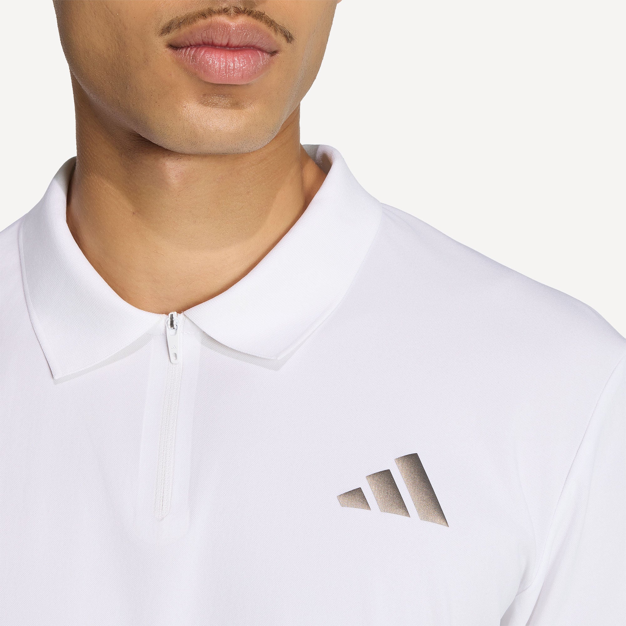 adidas Pro Men's Freelift Tennis Polo - White (5)