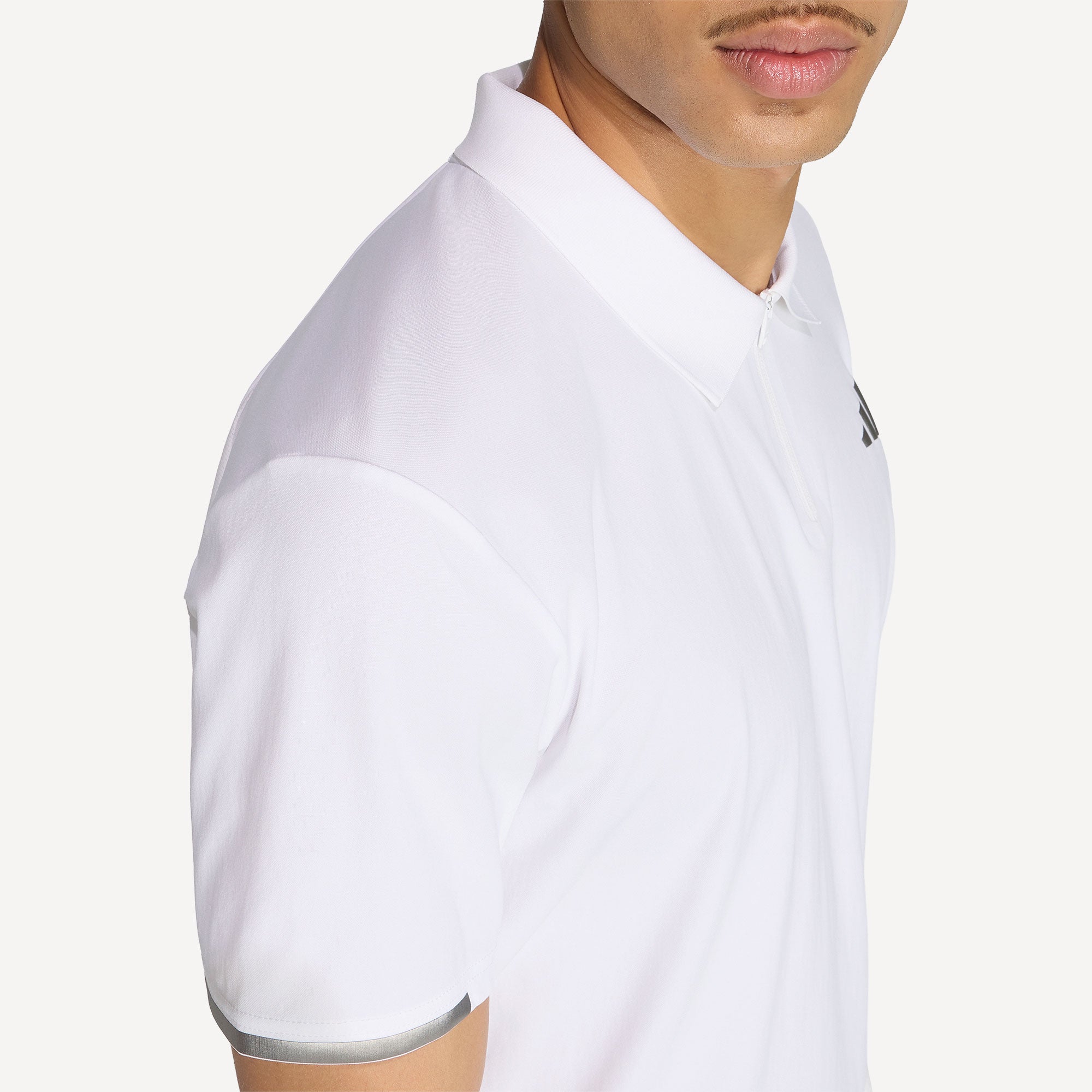 adidas Pro Men's Freelift Tennis Polo - White (6)