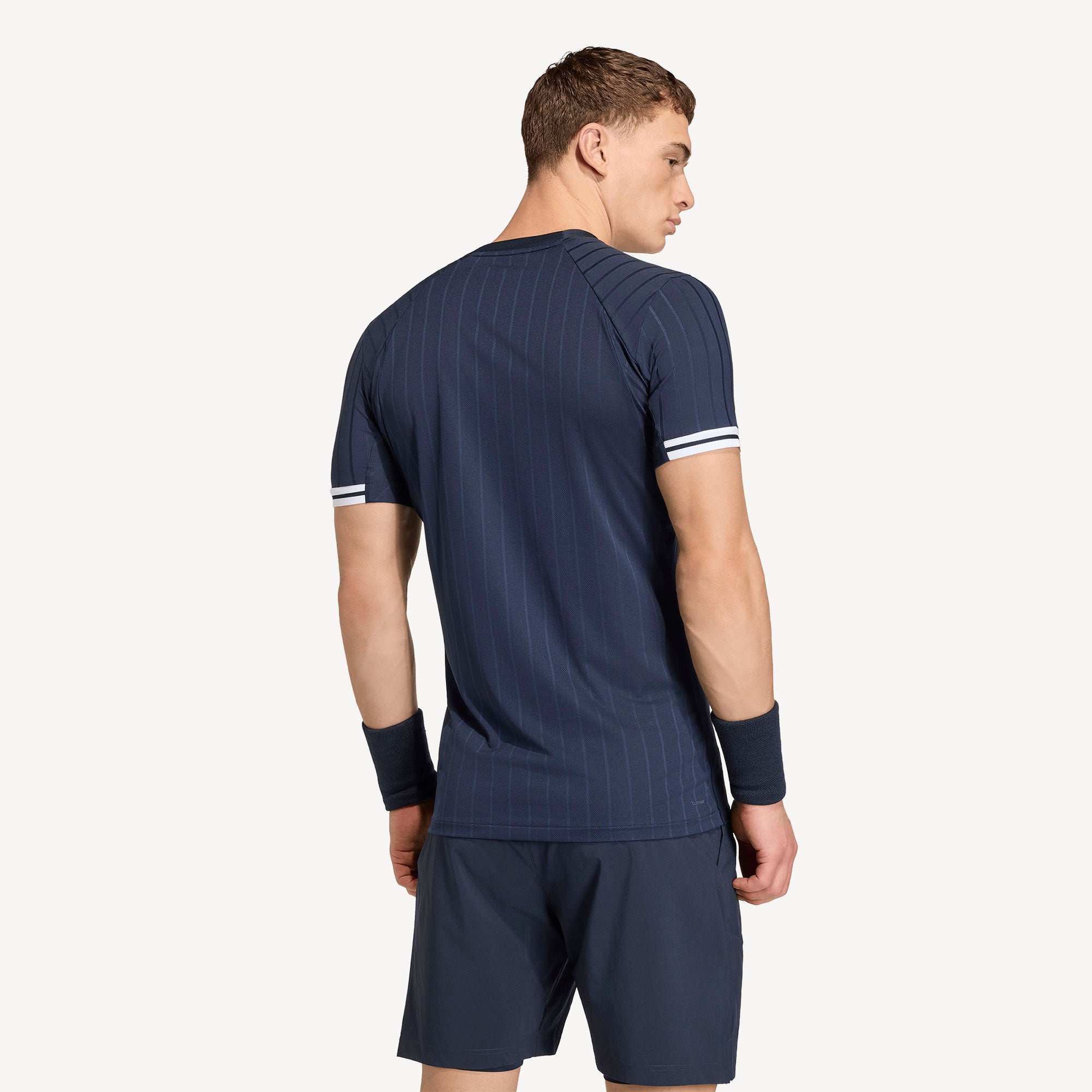 adidas Pro Men's Freelift Tennis Shirt - Dark Blue (2)