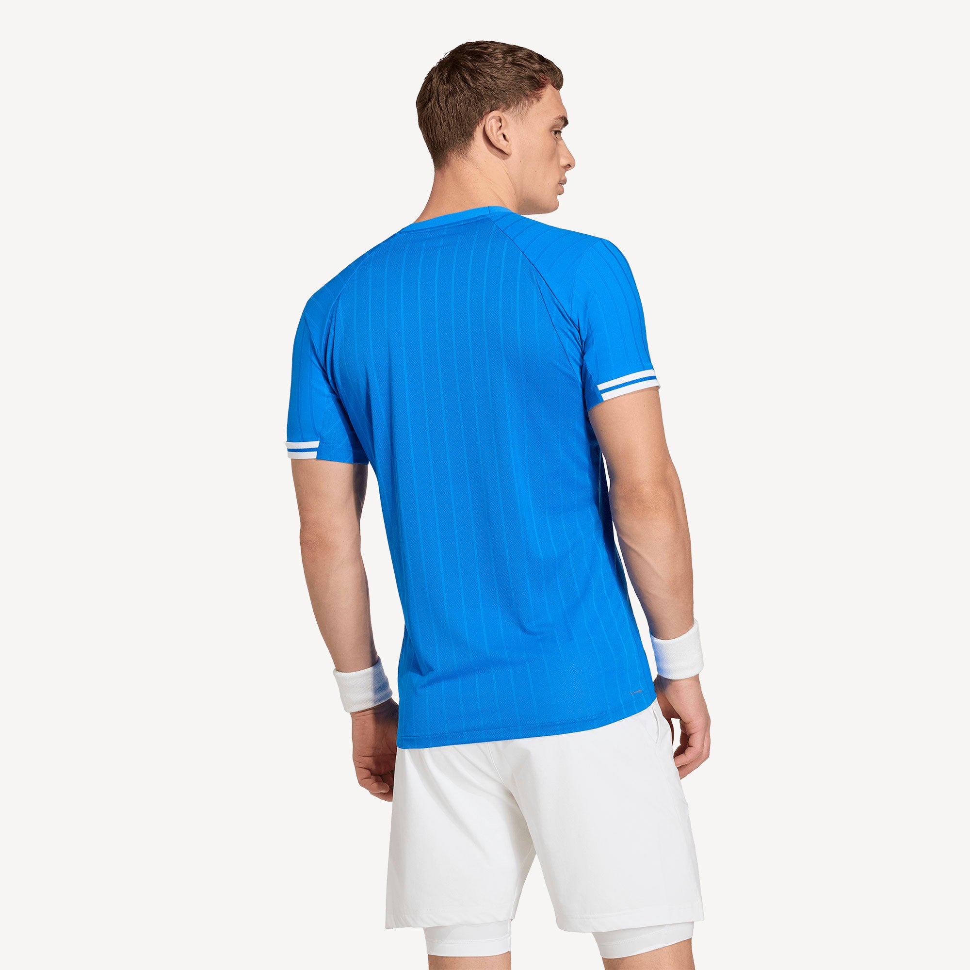 adidas Pro Men's Freelift Tennis Shirt - Blue (2)