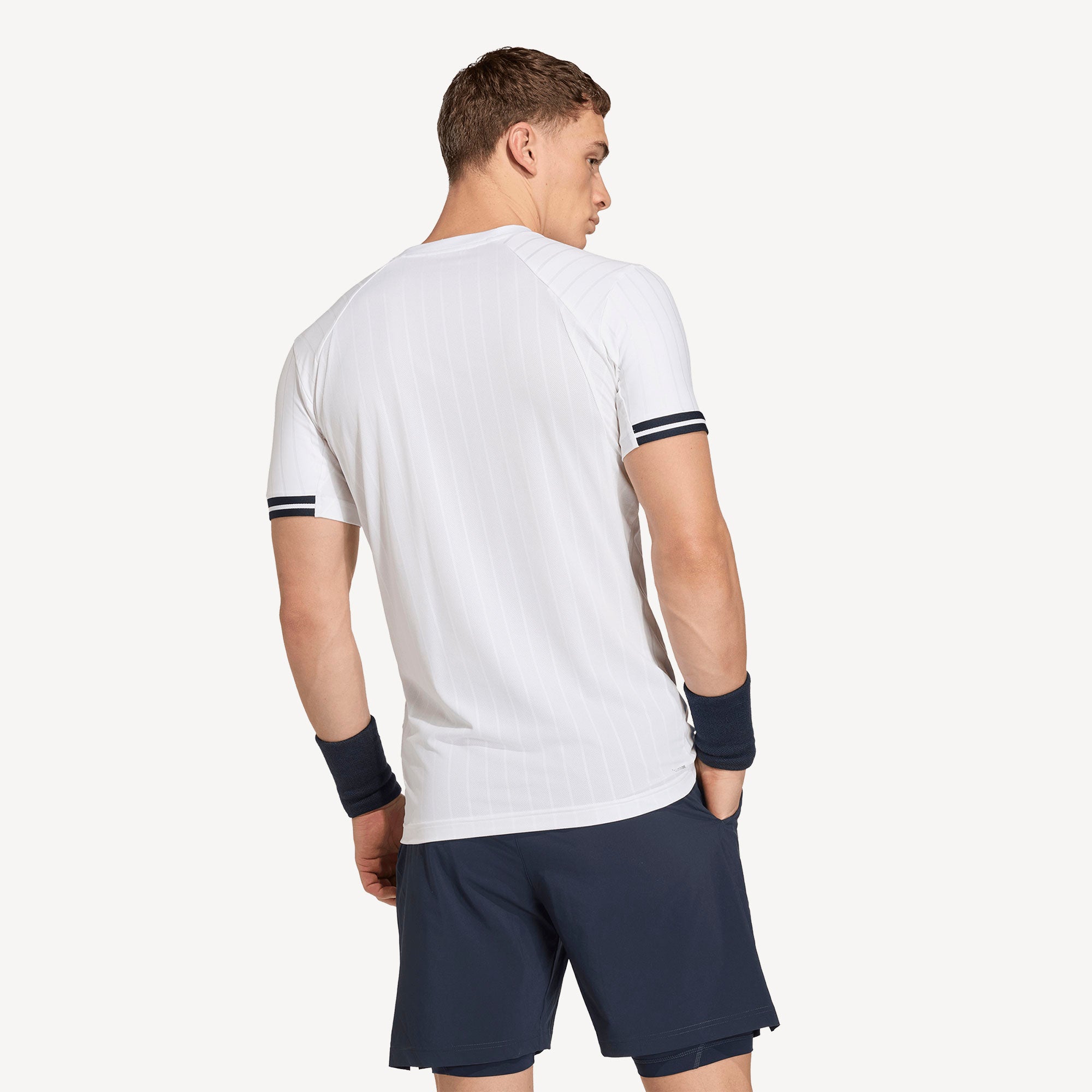 adidas Pro Men's Freelift Tennis Shirt - White (2)