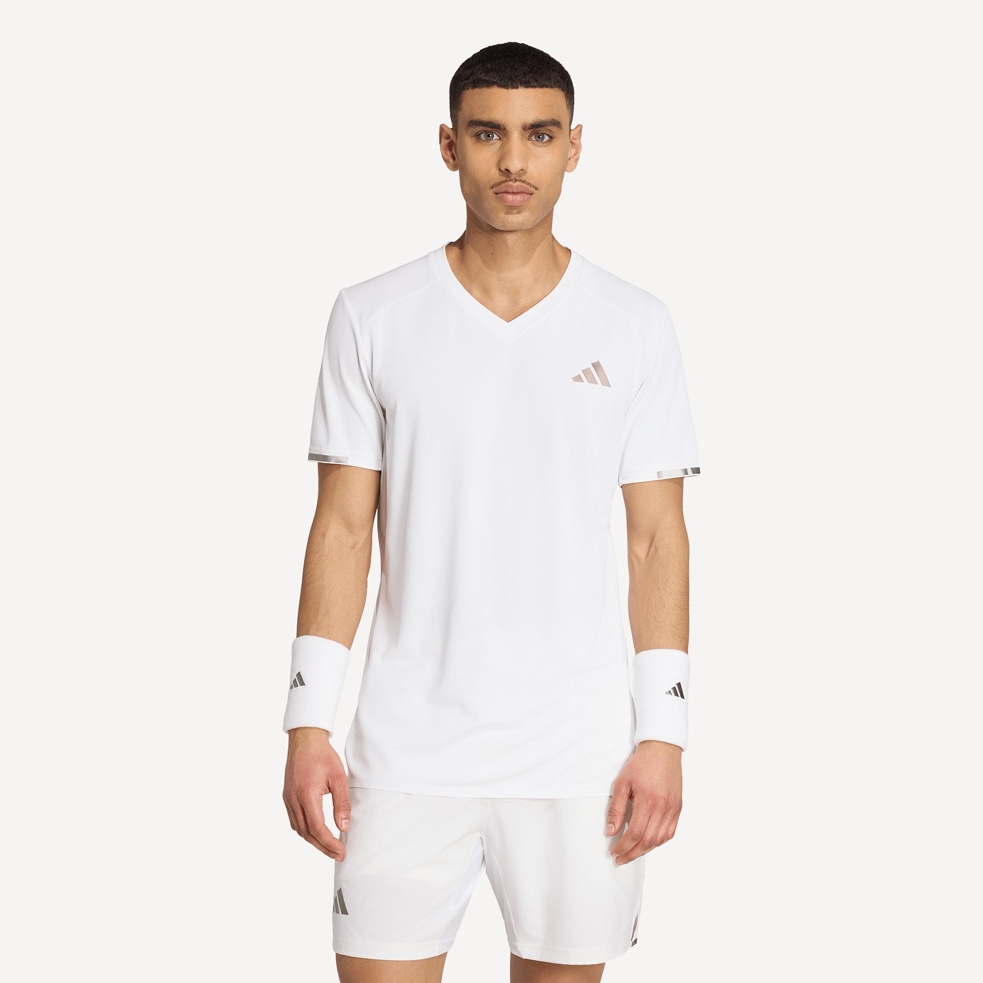 adidas Pro Men's Freelift Tennis Shirt - White (1)