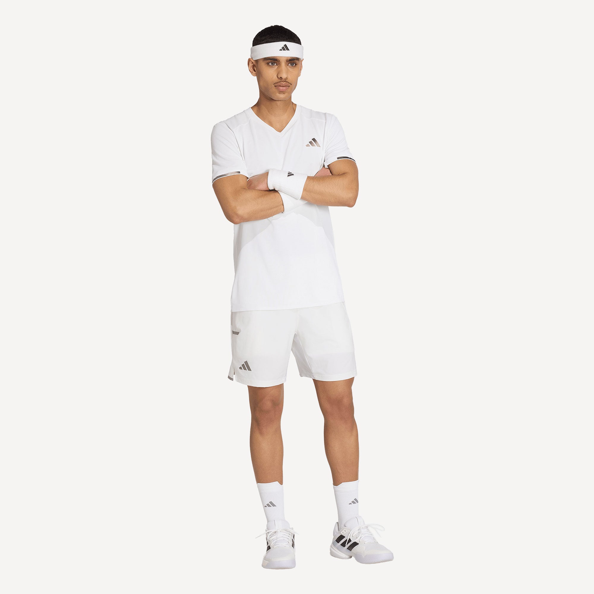 adidas Pro Men's Freelift Tennis Shirt - White (3)