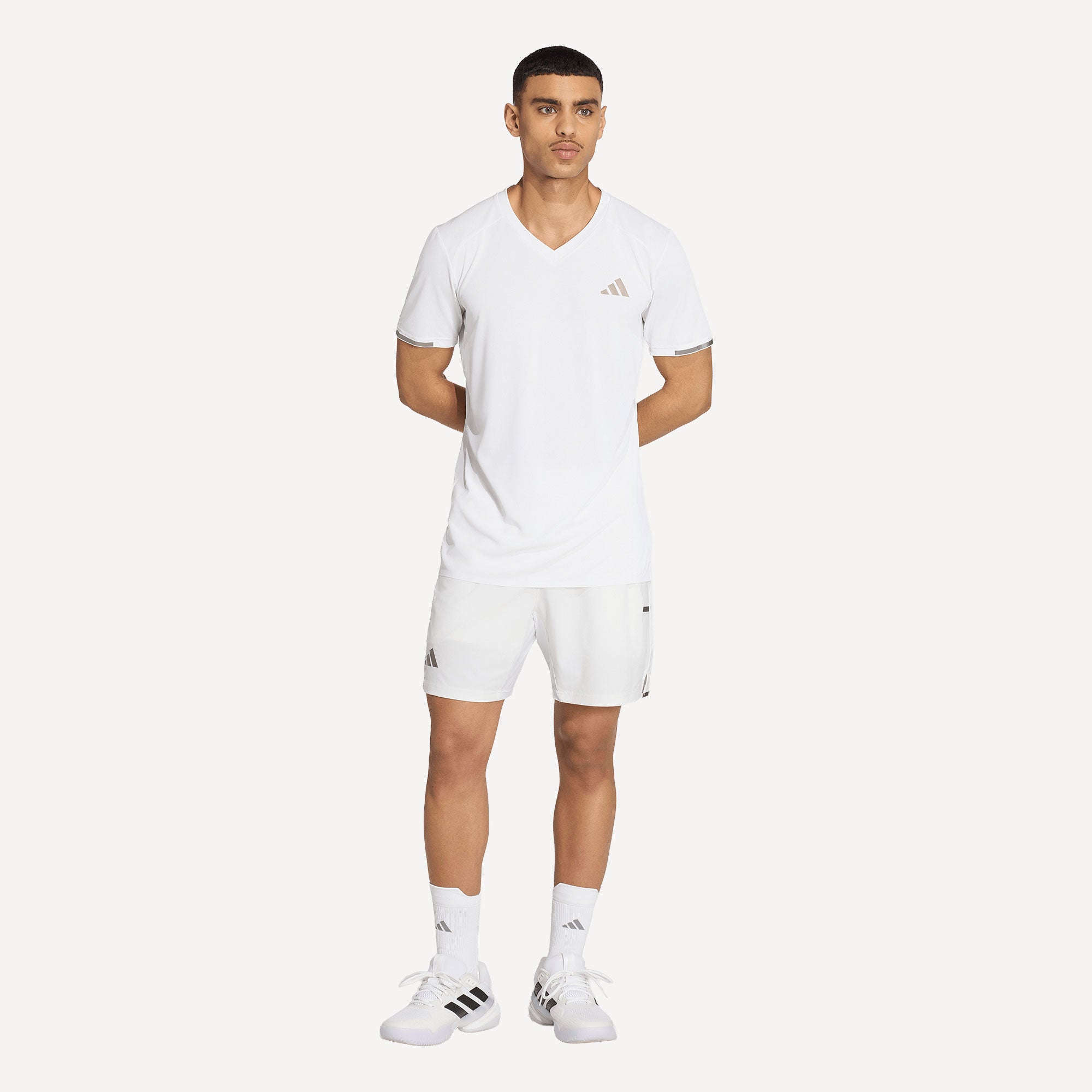 adidas Pro Men's Freelift Tennis Shirt - White (4)