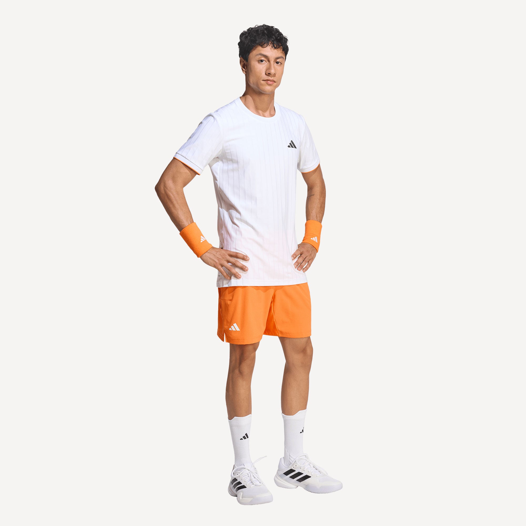 adidas Pro Men's Freelift Tennis Shirt - White (3)