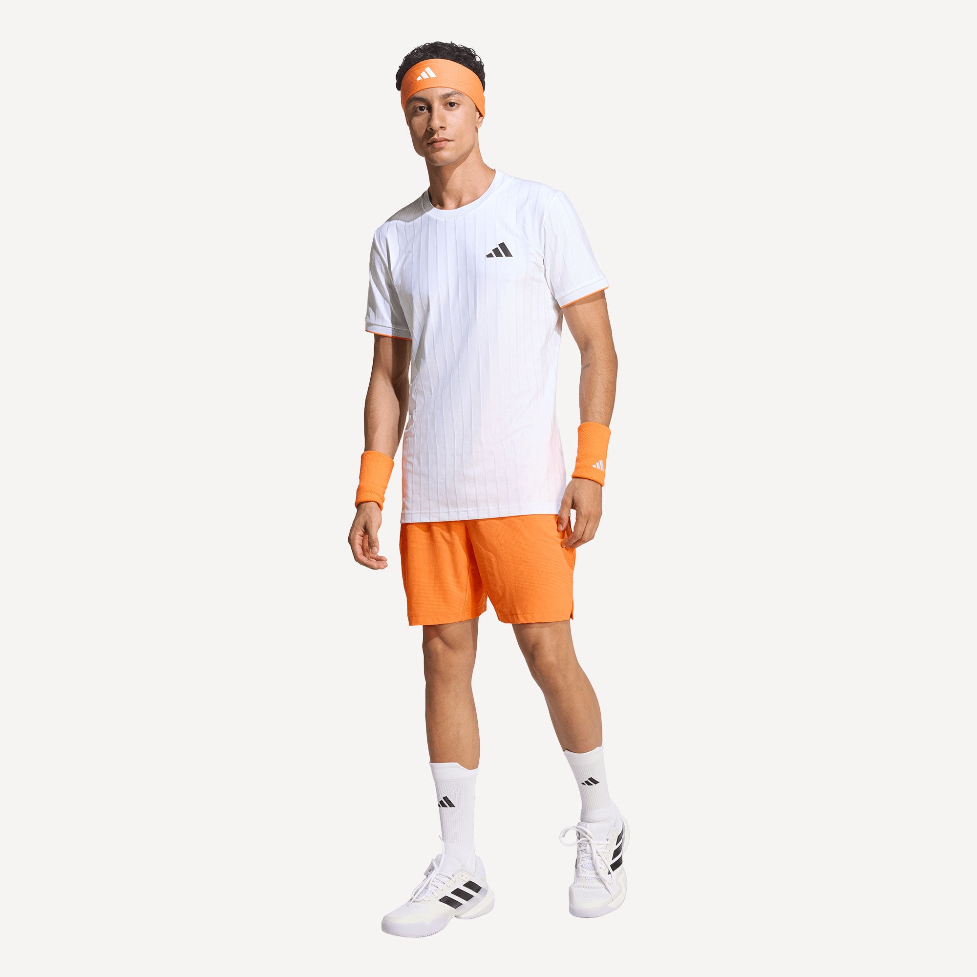 adidas Pro Men's Freelift Tennis Shirt - White (4)