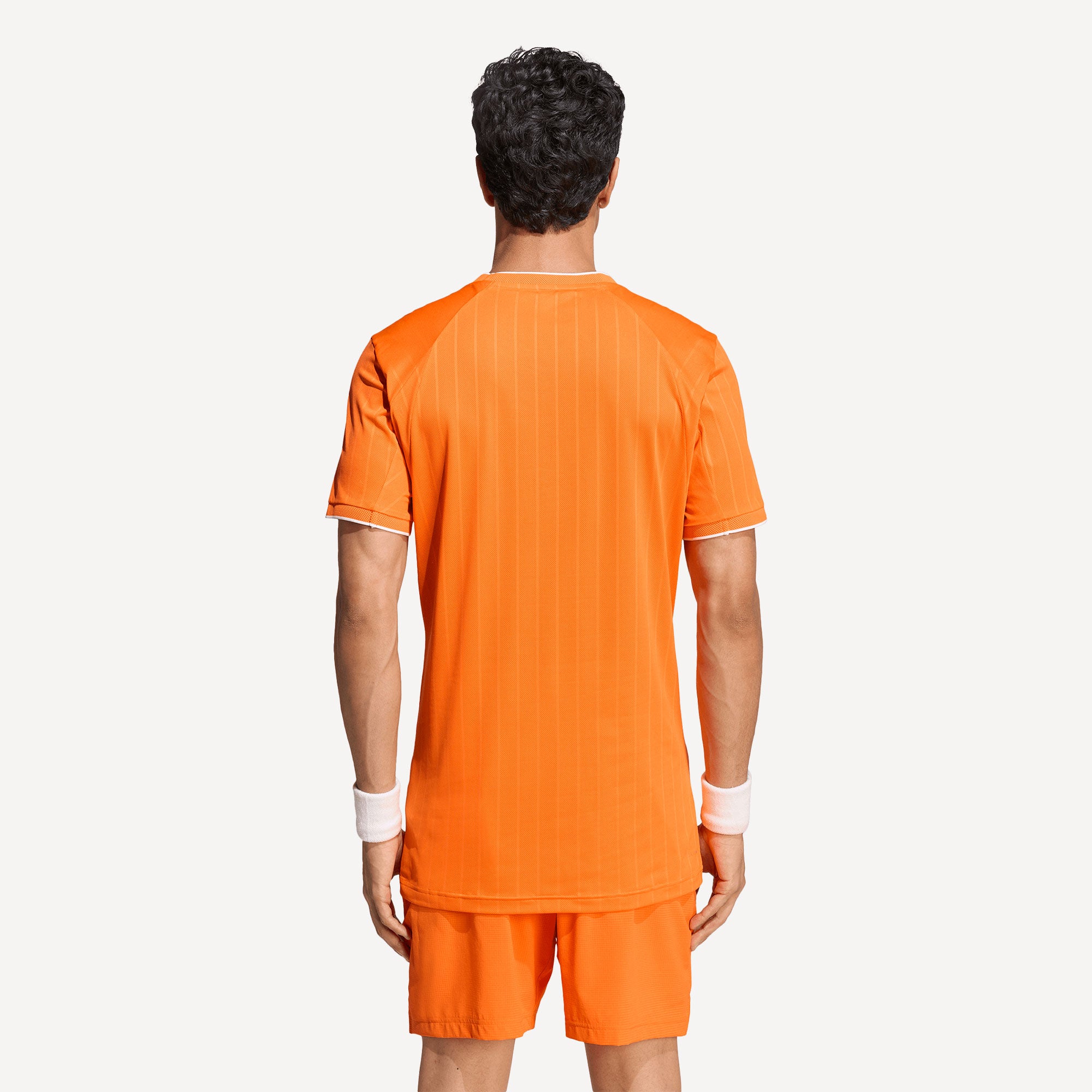 adidas Pro Men's Freelift Tennis Shirt - Orange (2)