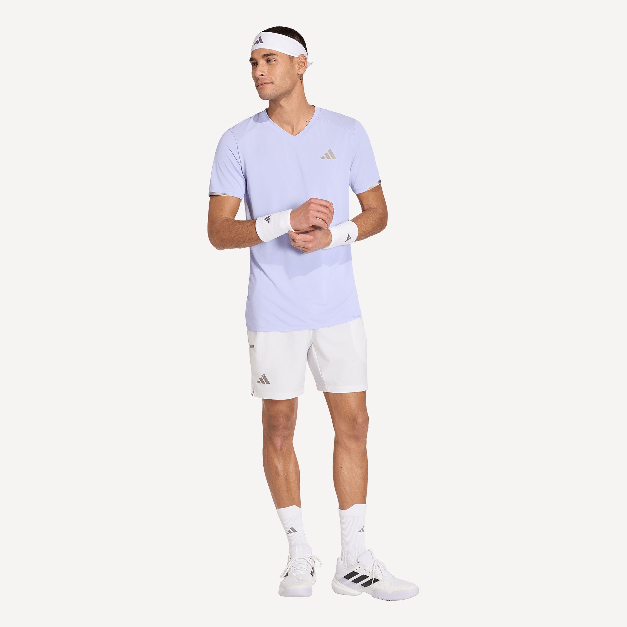 adidas Pro Men's Freelift Tennis Shirt - Purple (3)