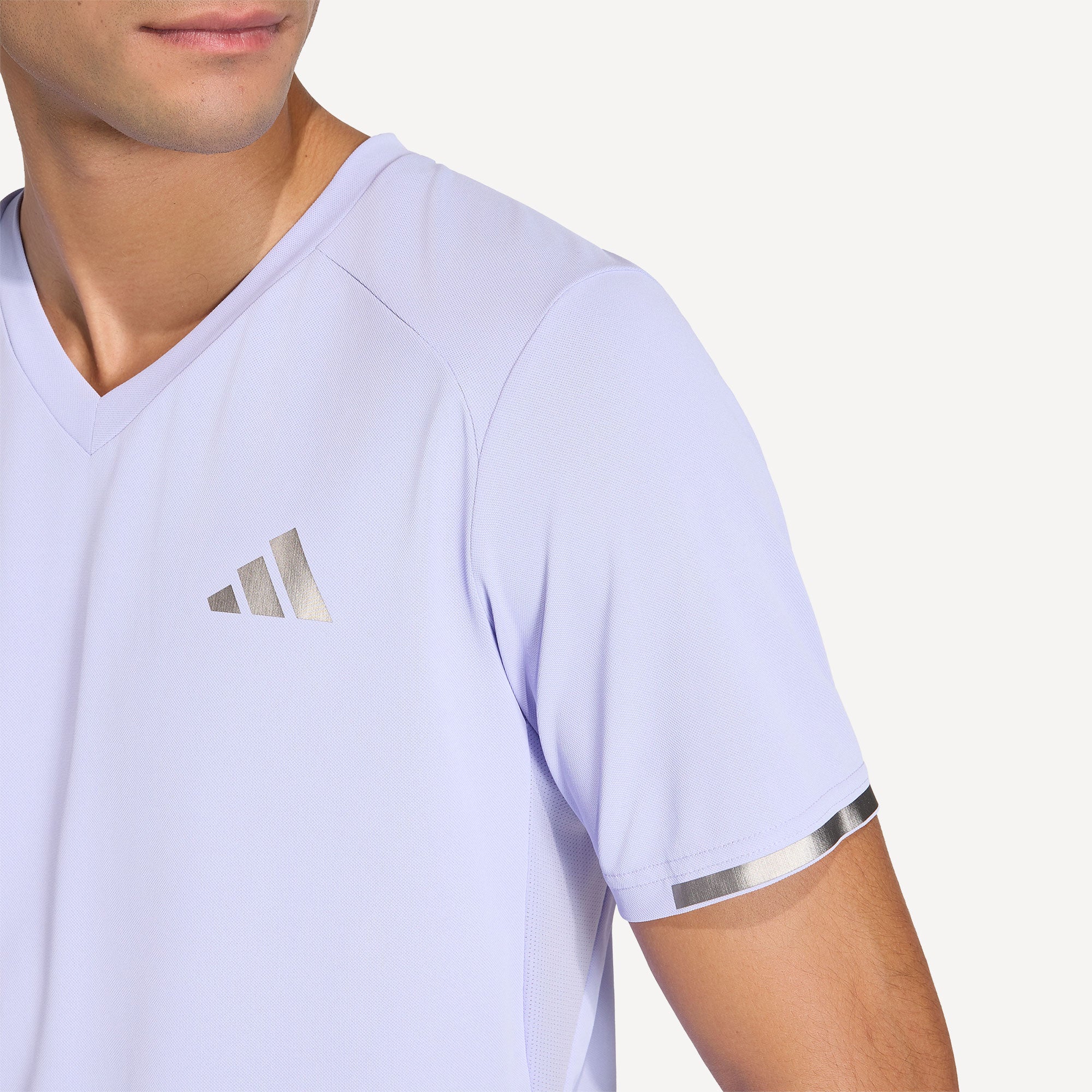adidas Pro Men's Freelift Tennis Shirt - Purple (4)