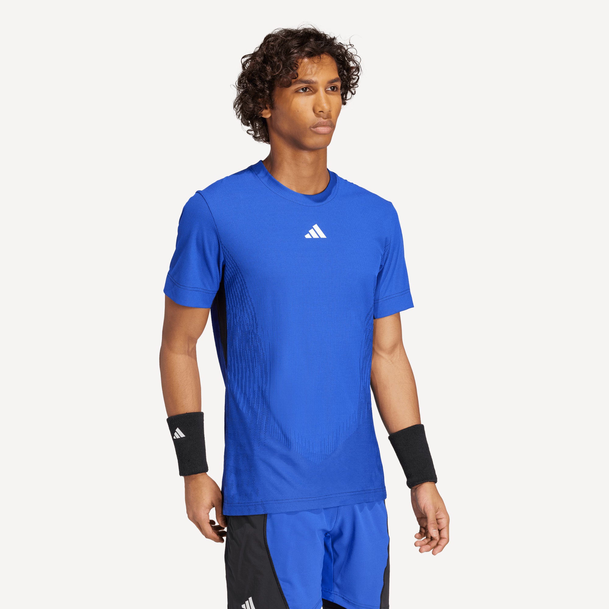 adidas Pro Men's Airchill Tennis Shirt - Blue (3)