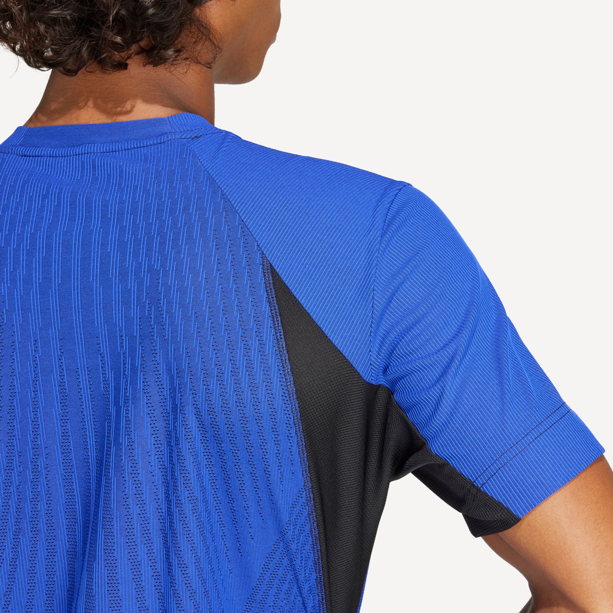 adidas Pro New York Airchill Tennisshirt voor Heren Blauw