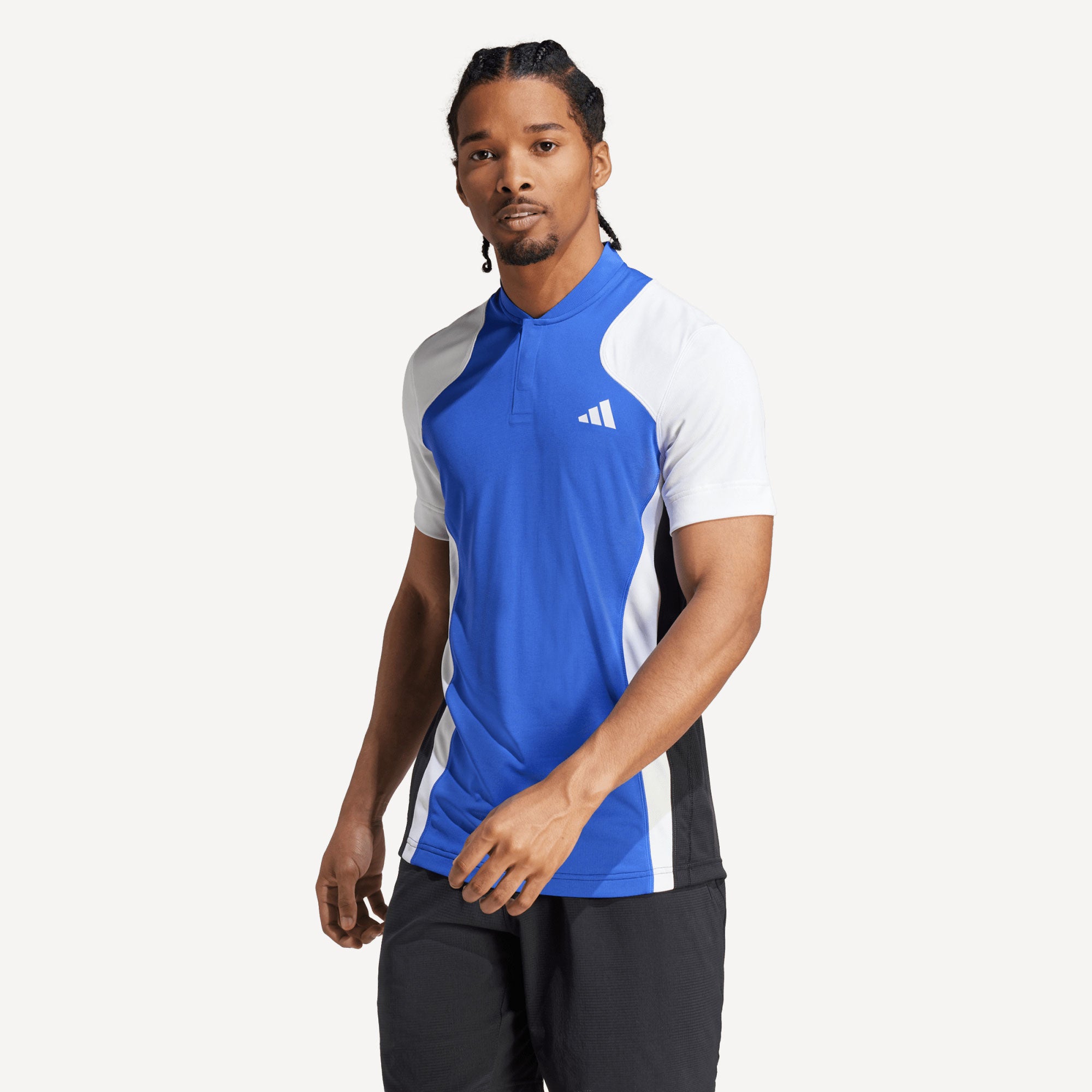 adidas Pro Men's Freelift Tennis Polo - Blue (1)