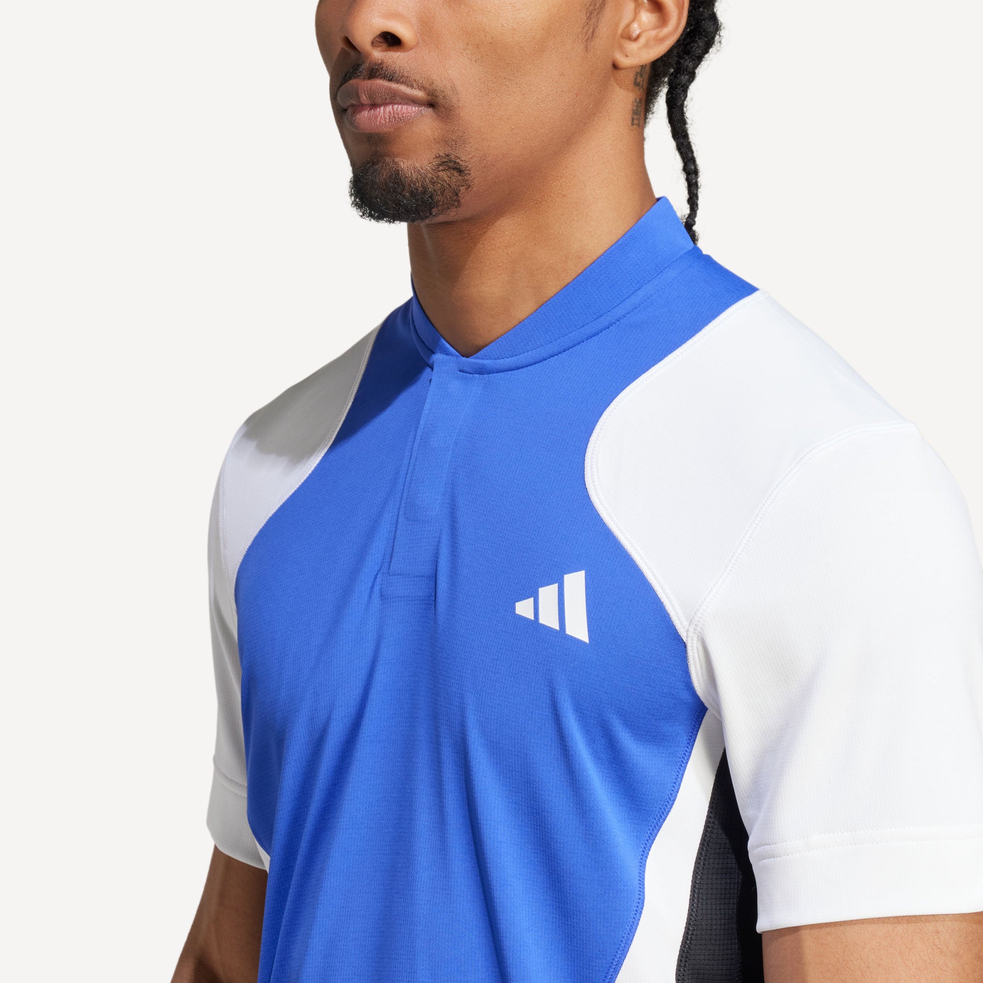 adidas Pro Men's Freelift Tennis Polo - Blue (5)