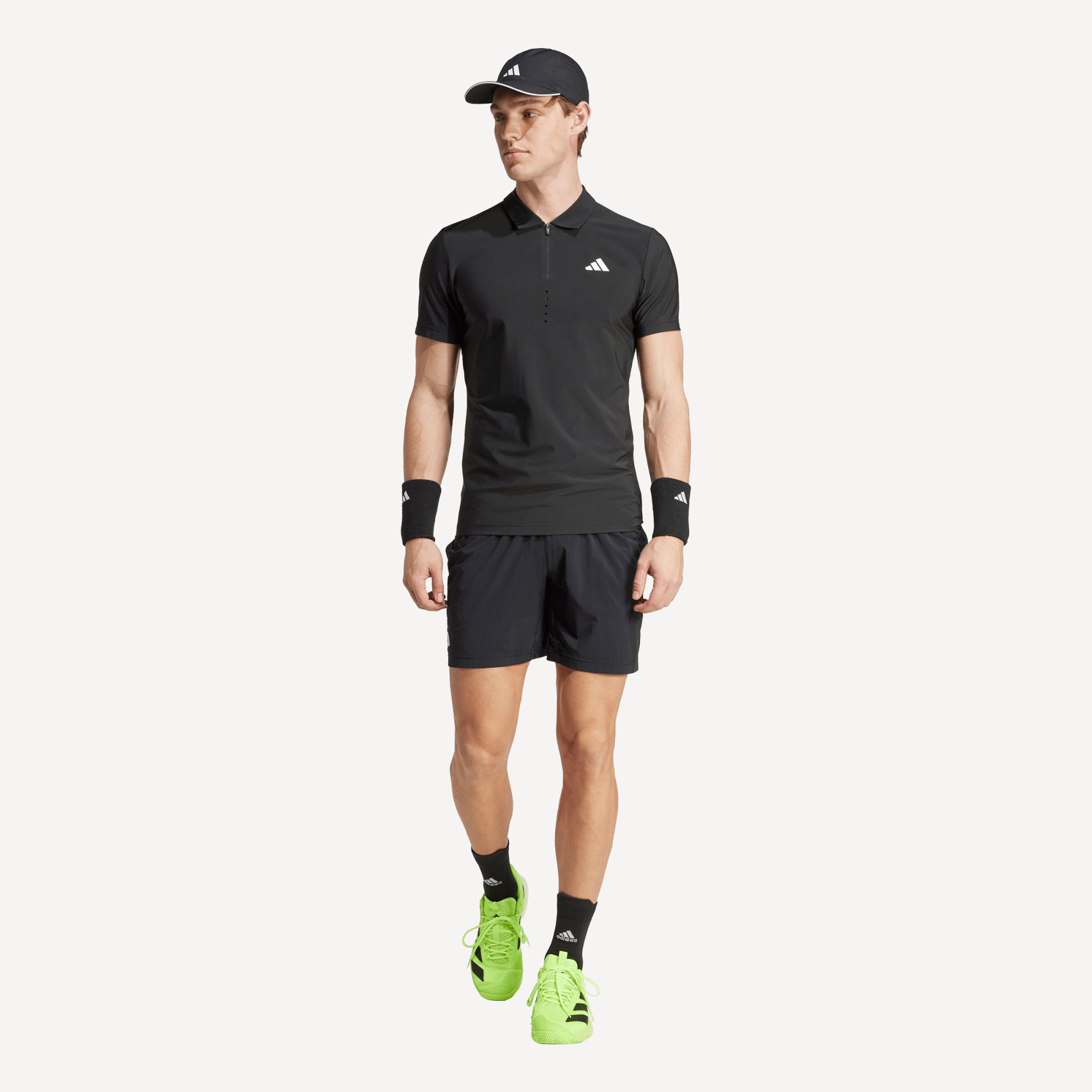 adidas Pro Paris Men's Ergo Tennis Shorts - Black (4)