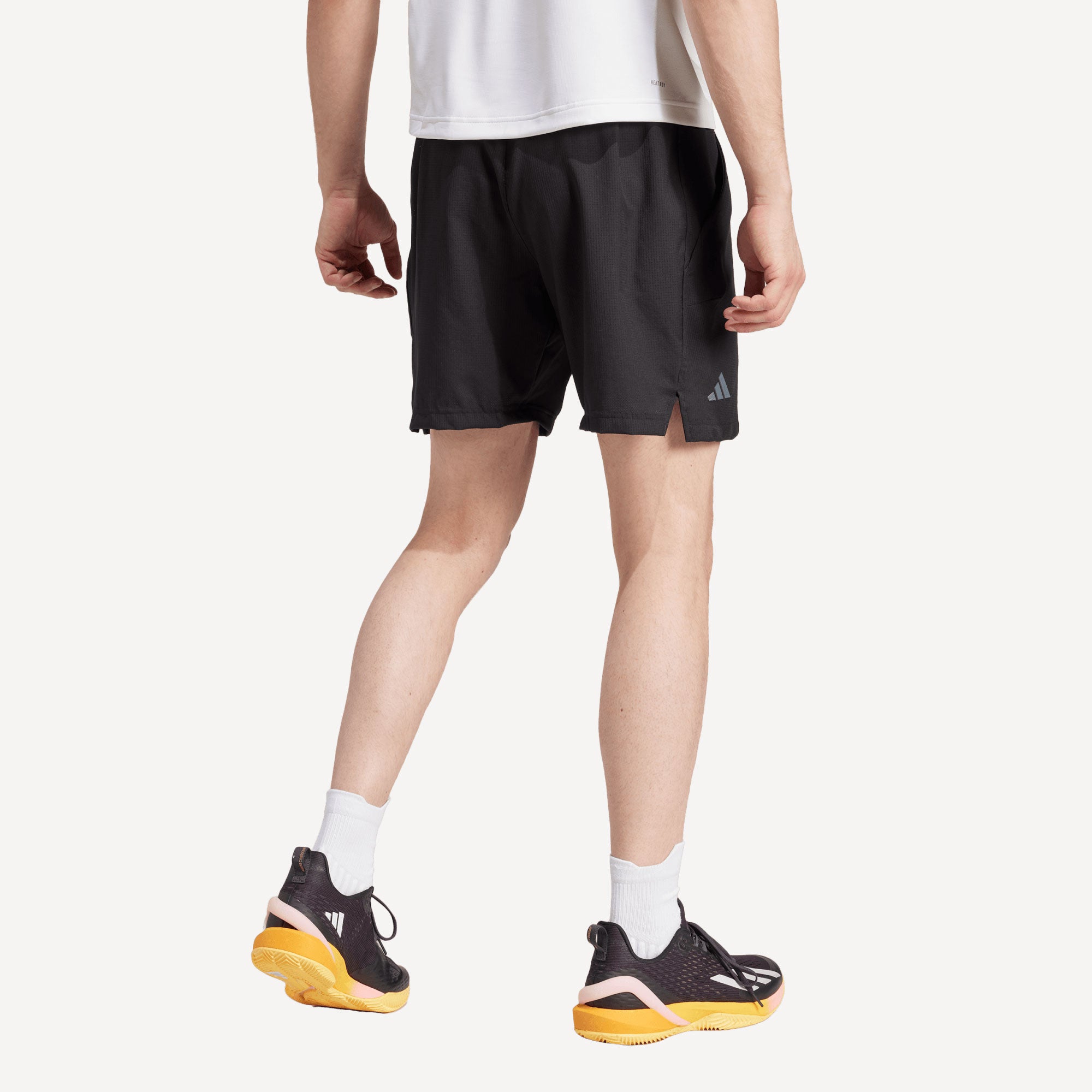 adidas Pro Paris Men's Tennis Shorts and Inner Shorts Set - Black (2)