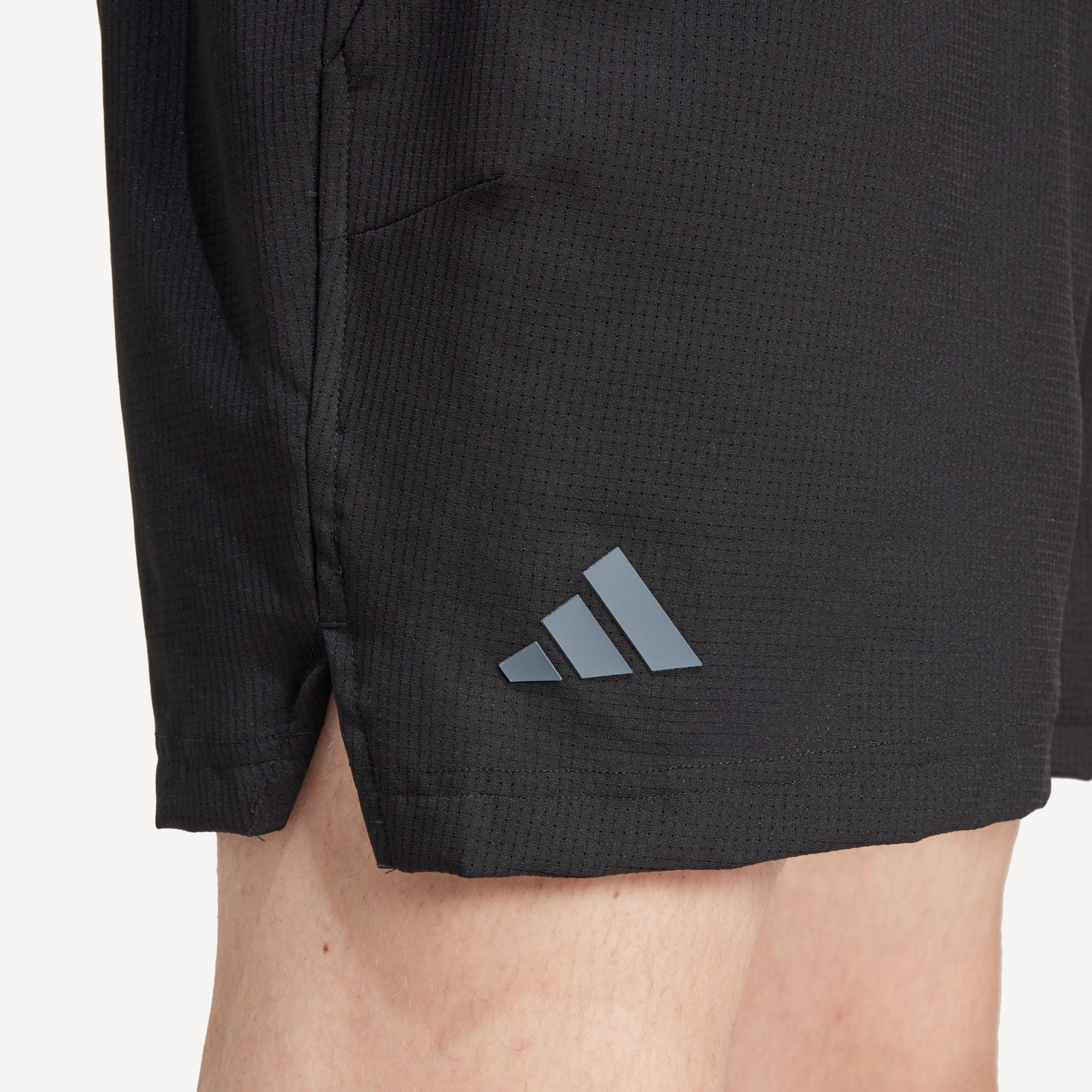 adidas Pro Paris Men's Tennis Shorts and Inner Shorts Set - Black (5)
