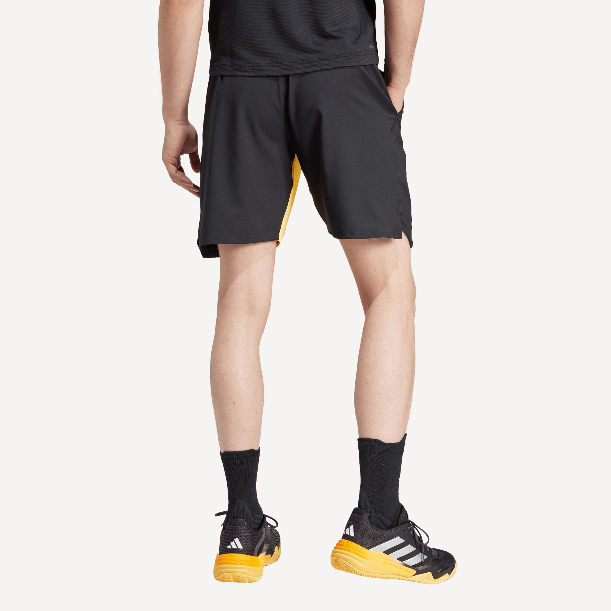 adidas Pro Paris Men's Ergo 7-Inch Tennis Shorts - Orange (2)