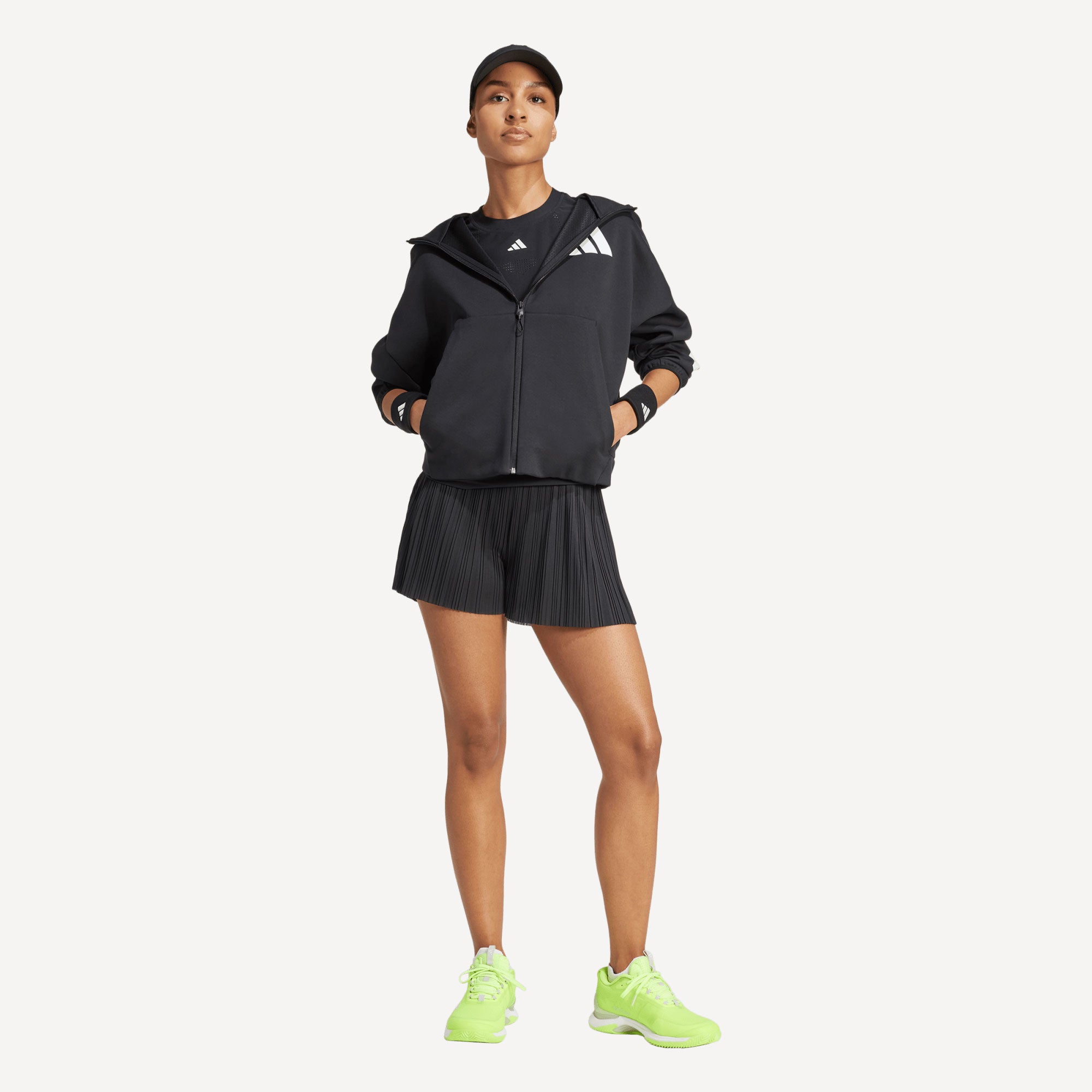 adidas Pro Paris Women's Match Tennis Shorts - Black (4)