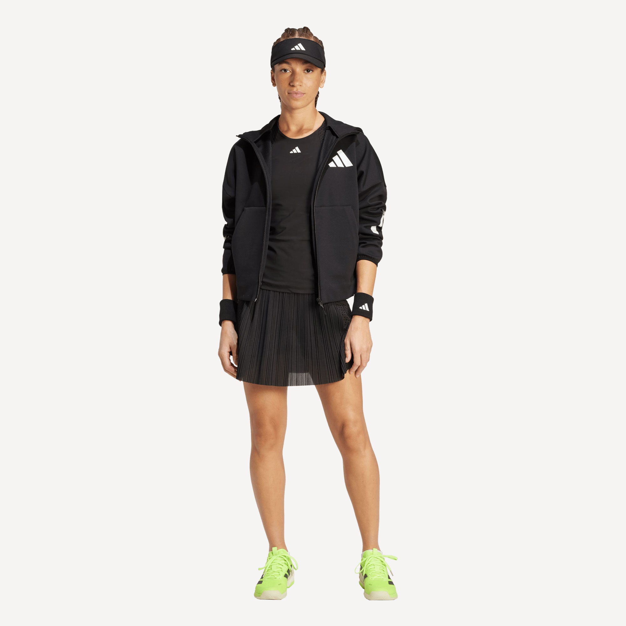 adidas Pro Paris Women's Match Tennis Skirt - Black (4)