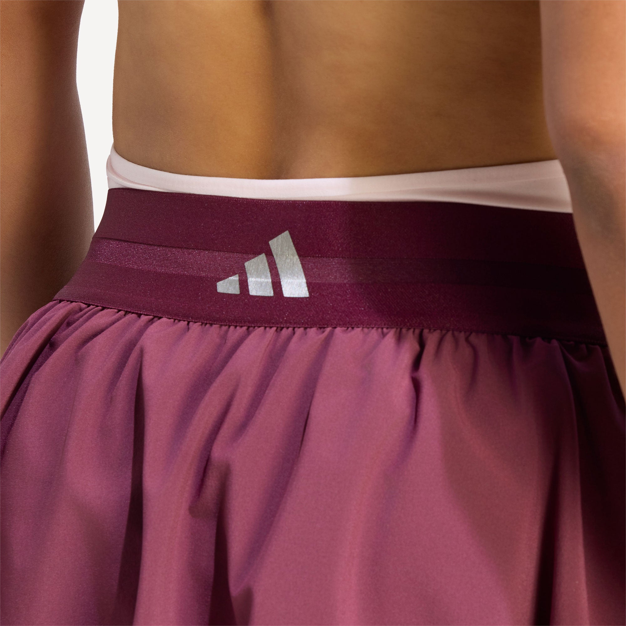 adidas Pro Women's Climacool Bubble Tennis Skirt - Red (6)