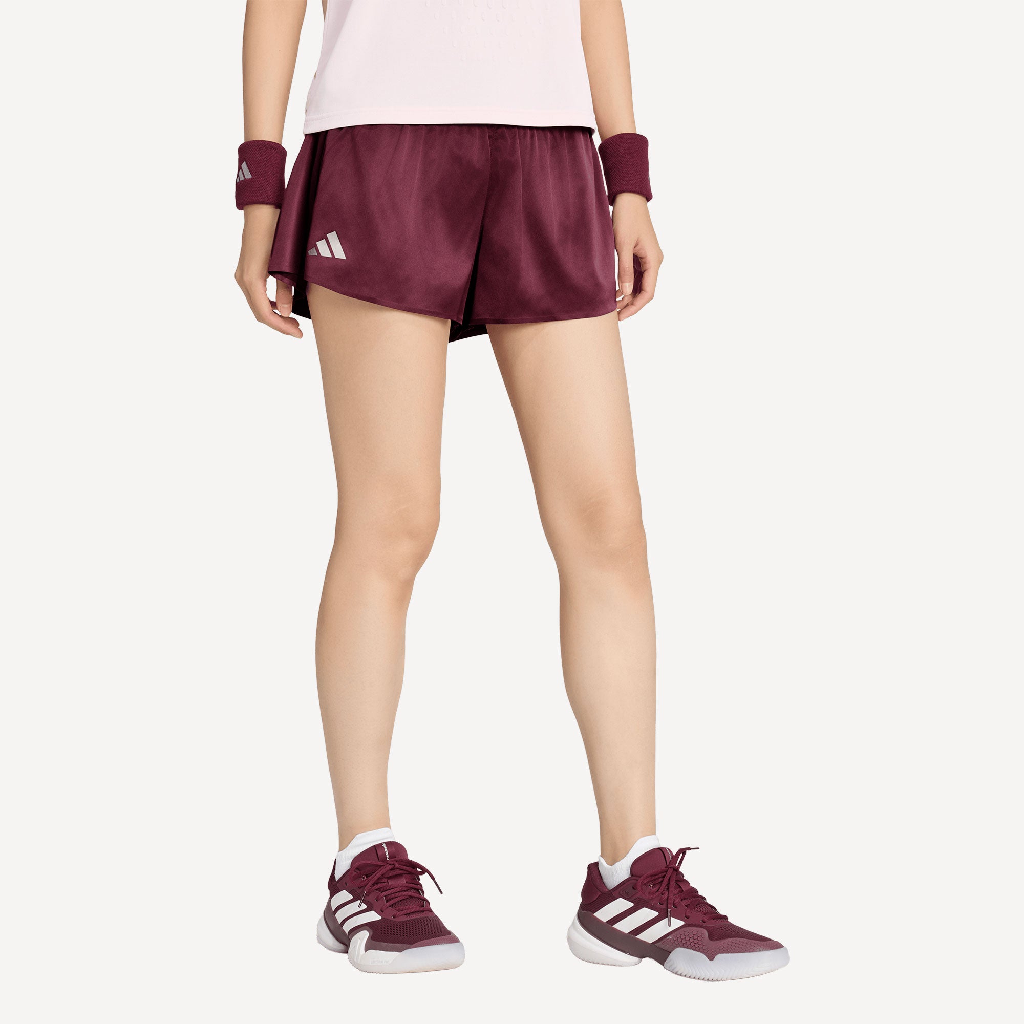 adidas Pro Women's Climacool Tennis Shorts - Red (1)