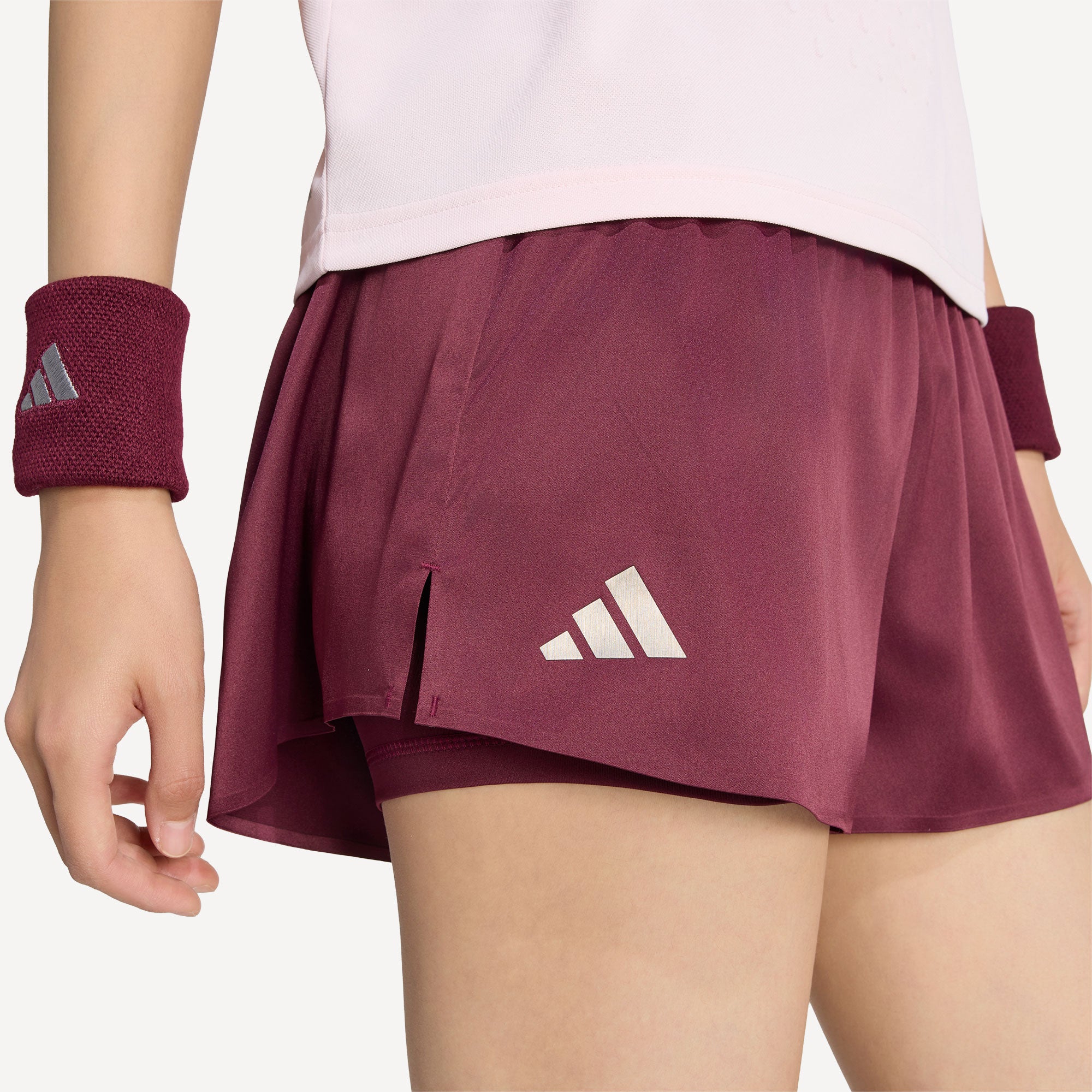adidas Pro Women's Climacool Tennis Shorts - Red (5)