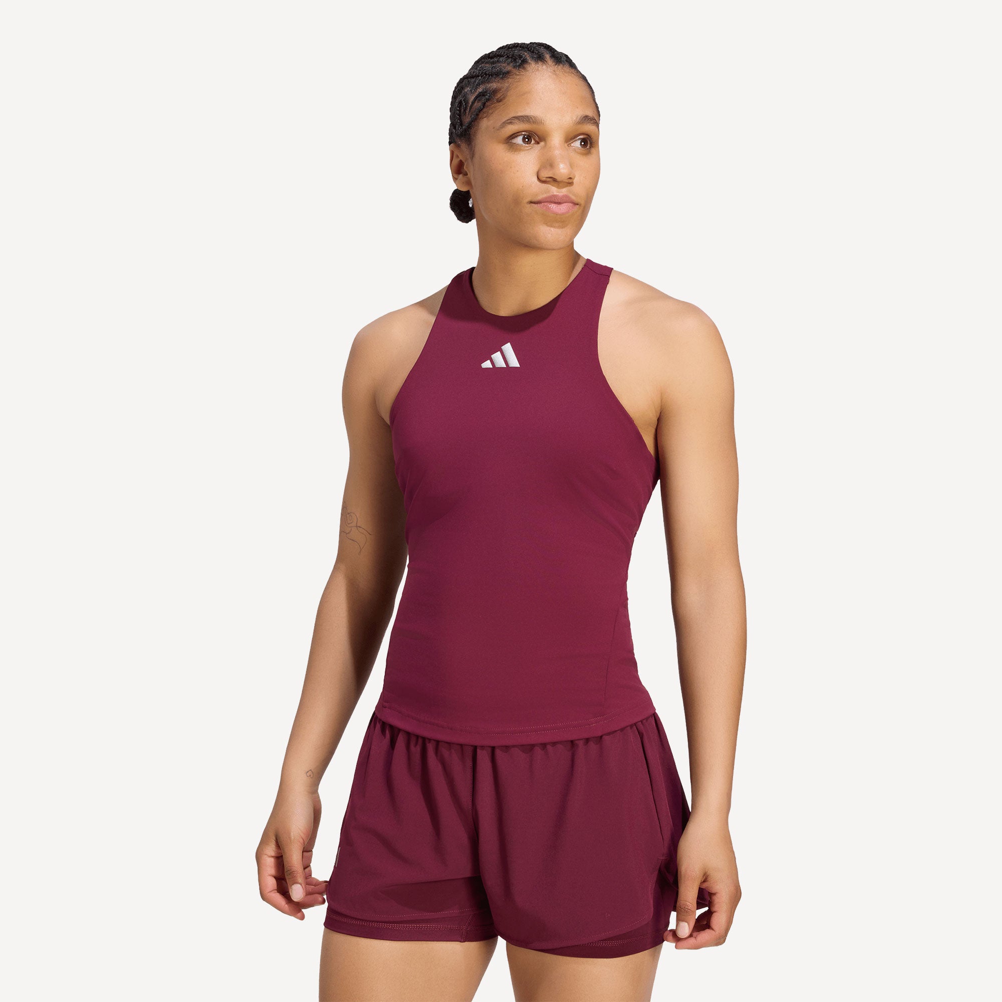 adidas Pro Women's Climacool Y Tennis Tank - Red (1)