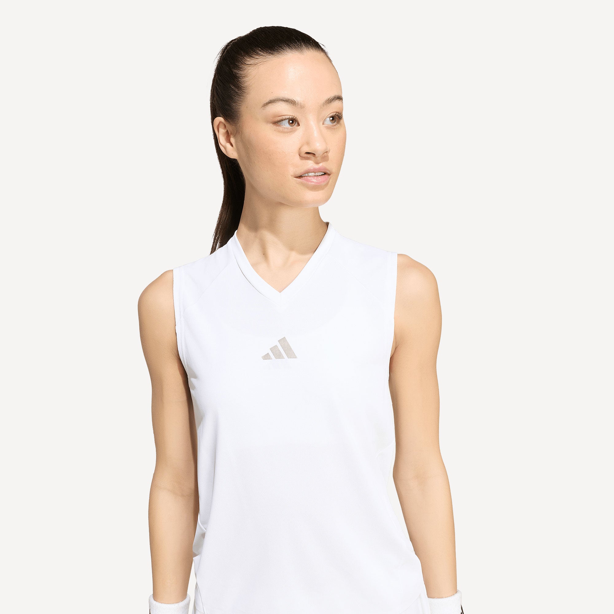 adidas Pro Women's Match Tennis Tank - White (4)