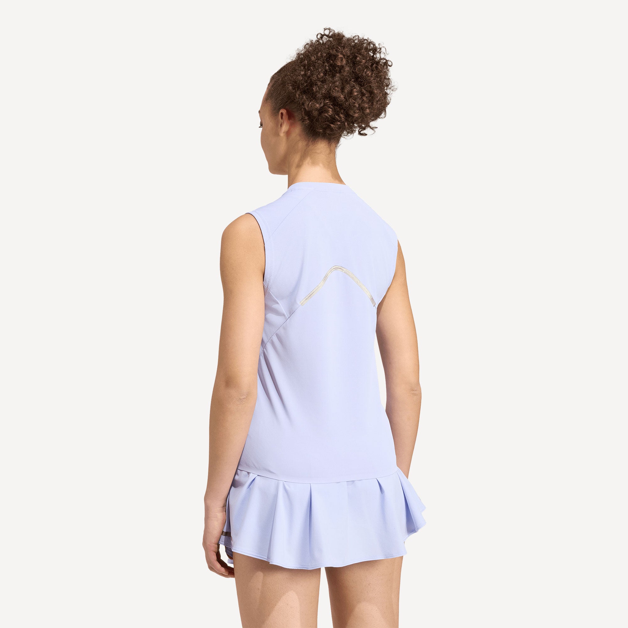 adidas Pro Women's Match Tennis Tank - Purple (2)